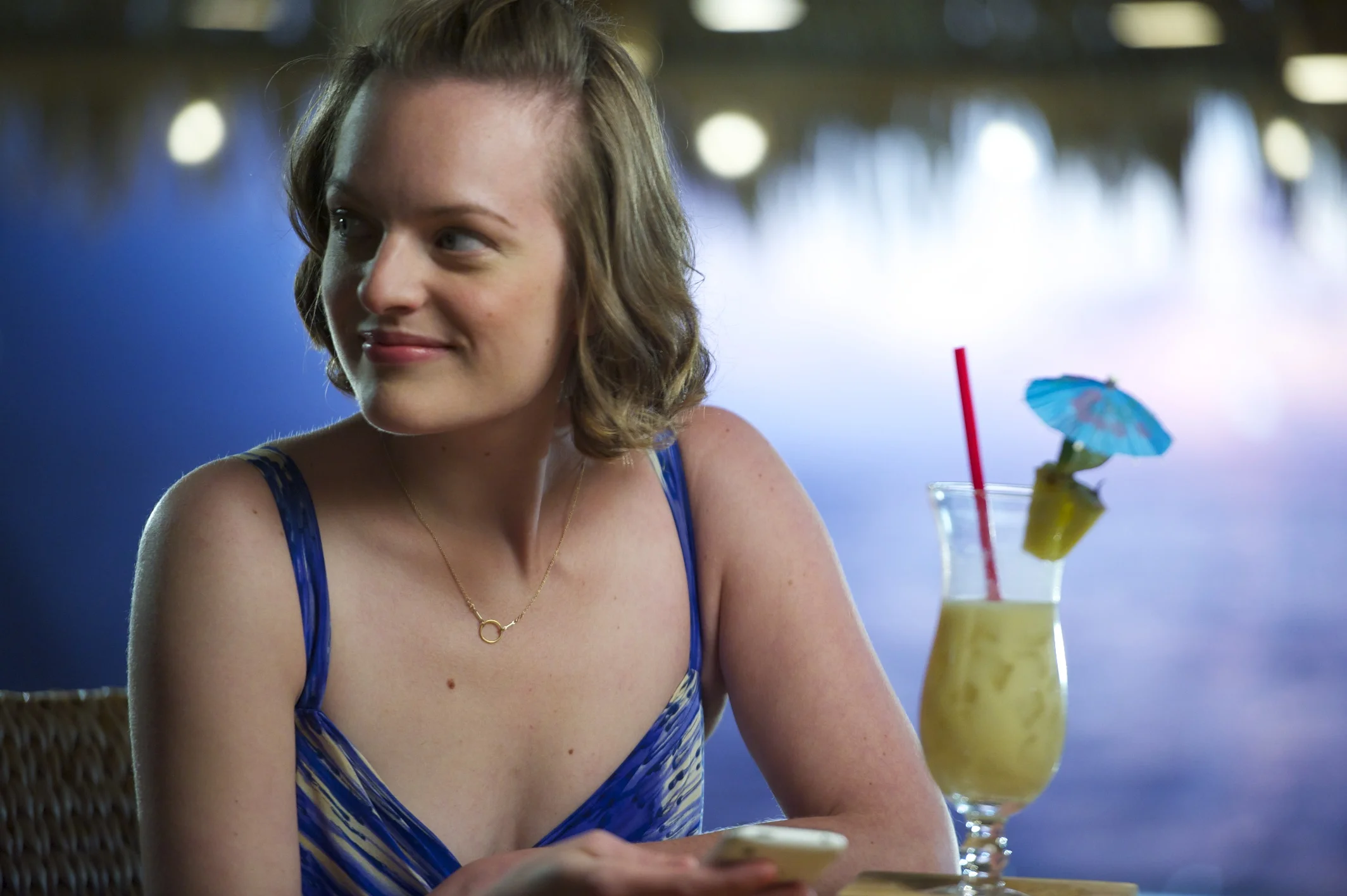 Elisabeth Moss as Grace relaxes a bit in Darling Companion (2012)
