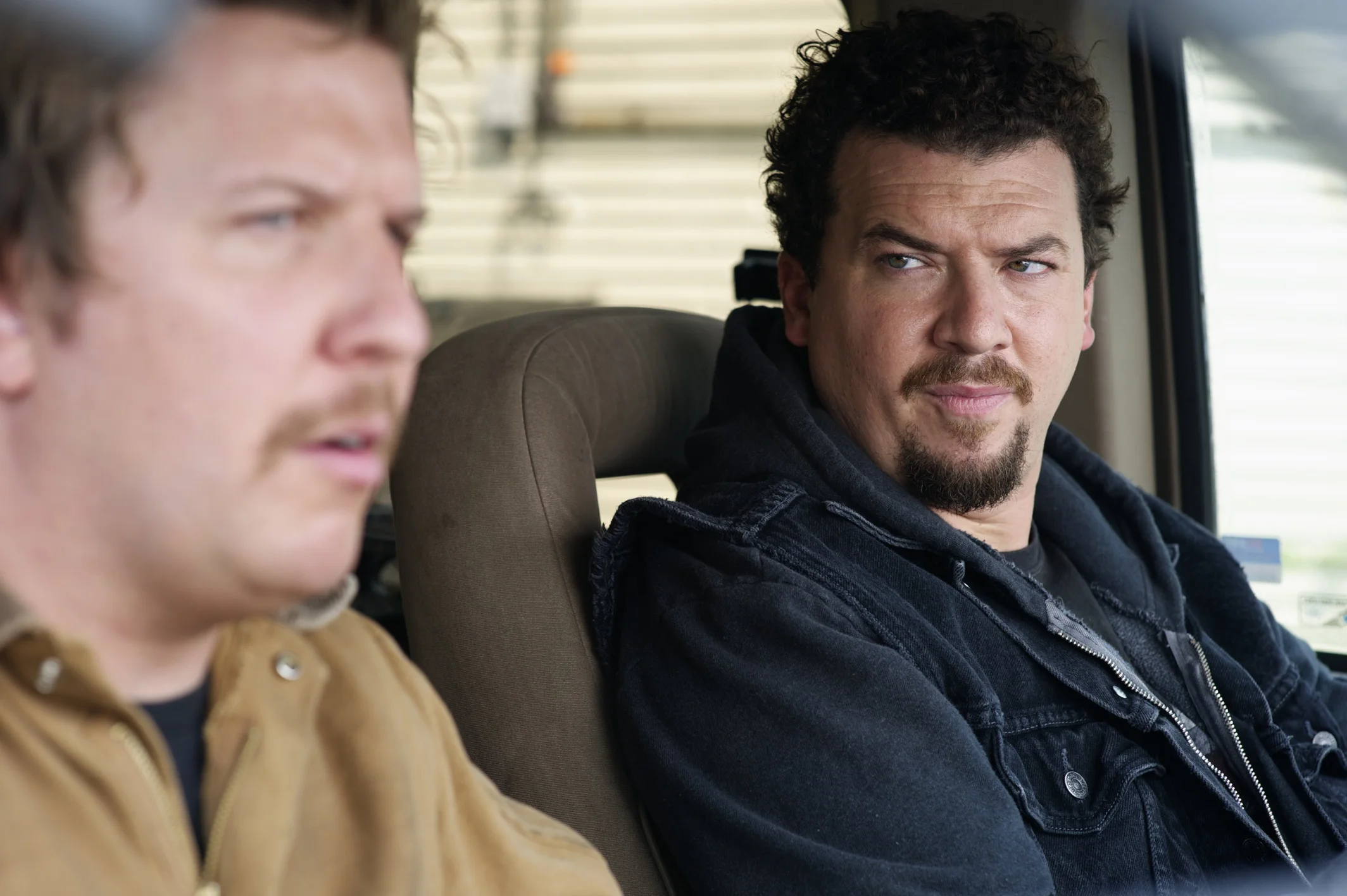 Nick Swardson as Travis and Danny McBride as Dwayne in 30 Minutes or Less (2011)