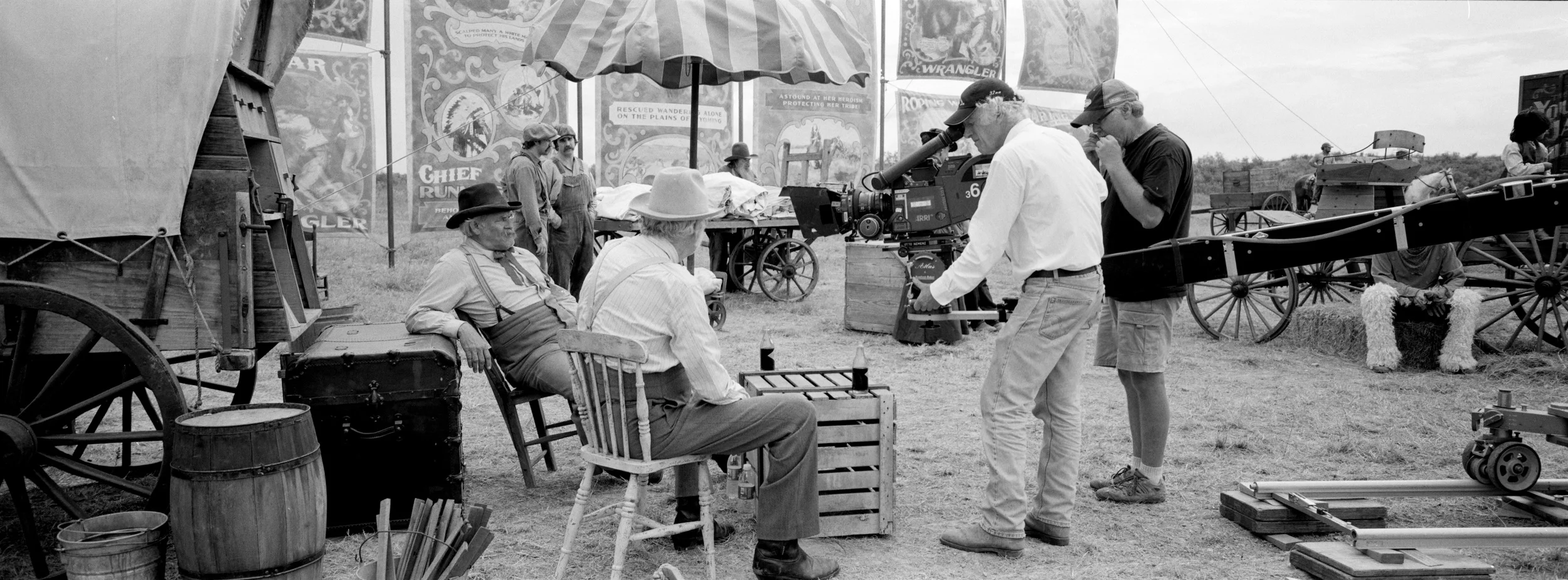 Shooting scene at circus with Roger Deakins on True Grit (2010)