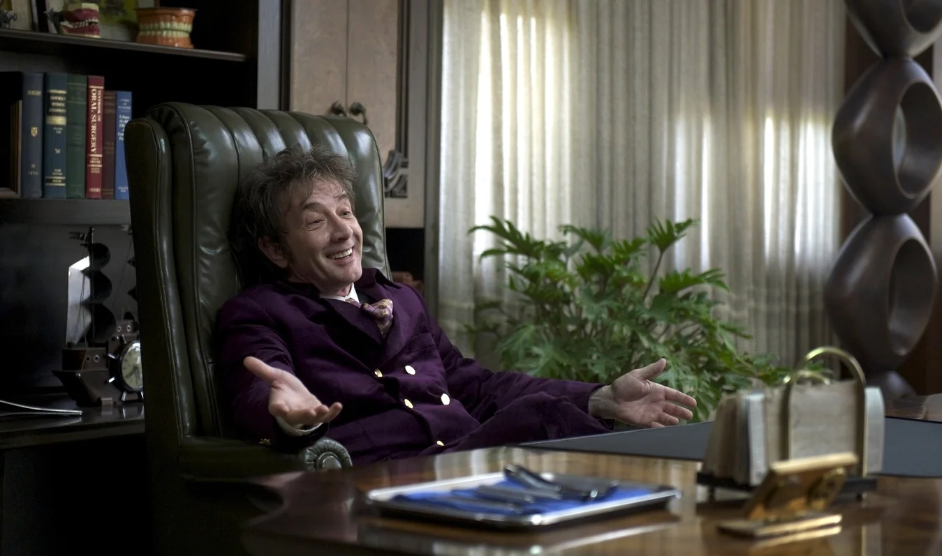 Martin Short as Dr.Rudy Blatnoyd, D.D.S. in Inherent Vice
