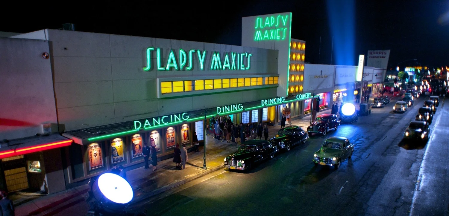 Slapsy Maxie's grand exterior set in Gangster Squad (2013)