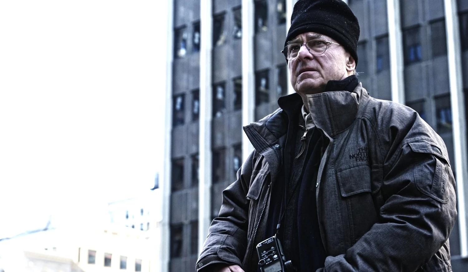 Director of Photography Dante Spinotti on the set of Tower Heist (2011)