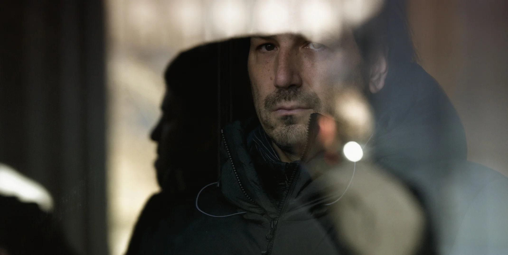 Operator David J. Thompson looks pensive on the set of Tower Heist (2011)