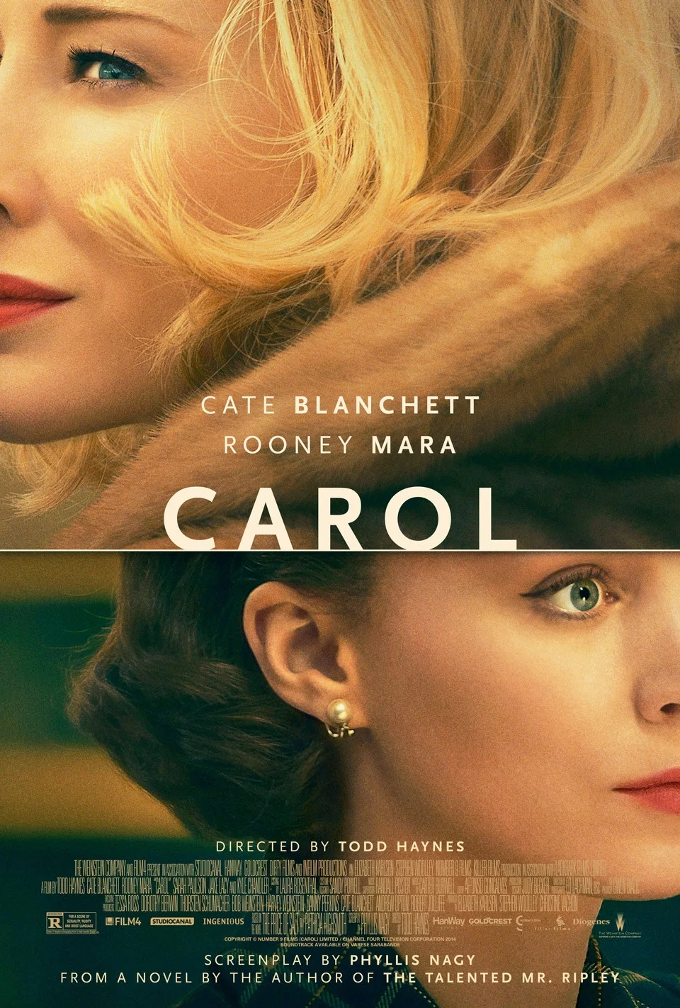 Carol Movie Poster #1