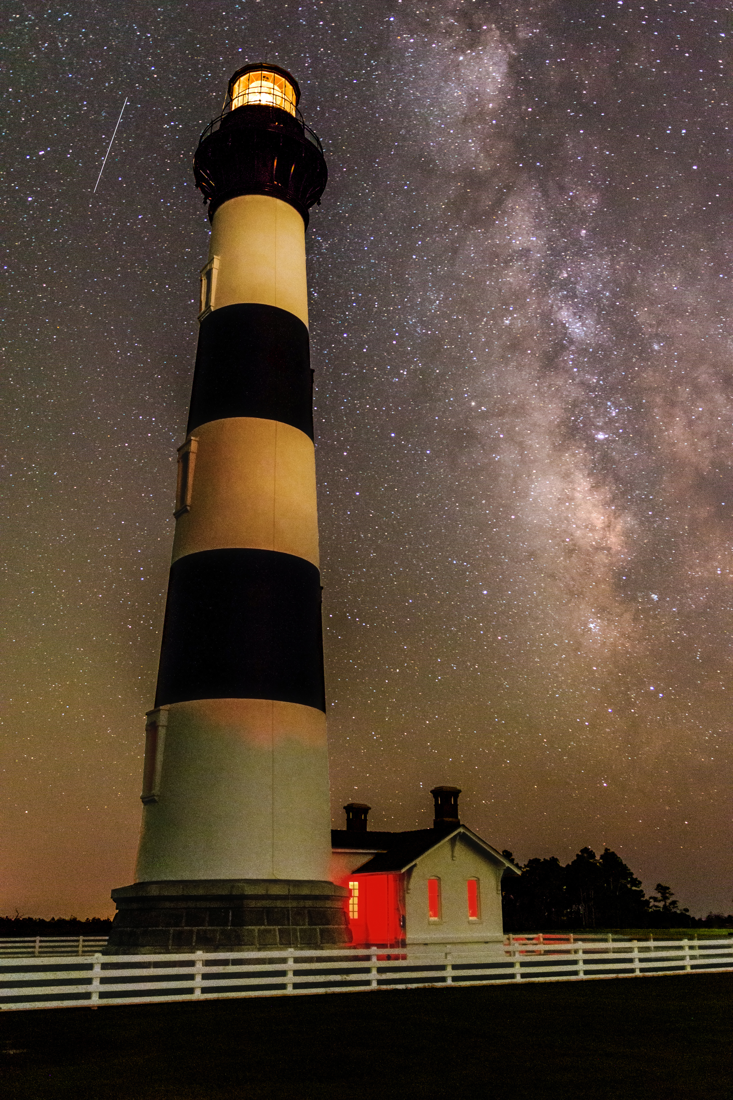 Bodie Island Lighthouse Milky Way