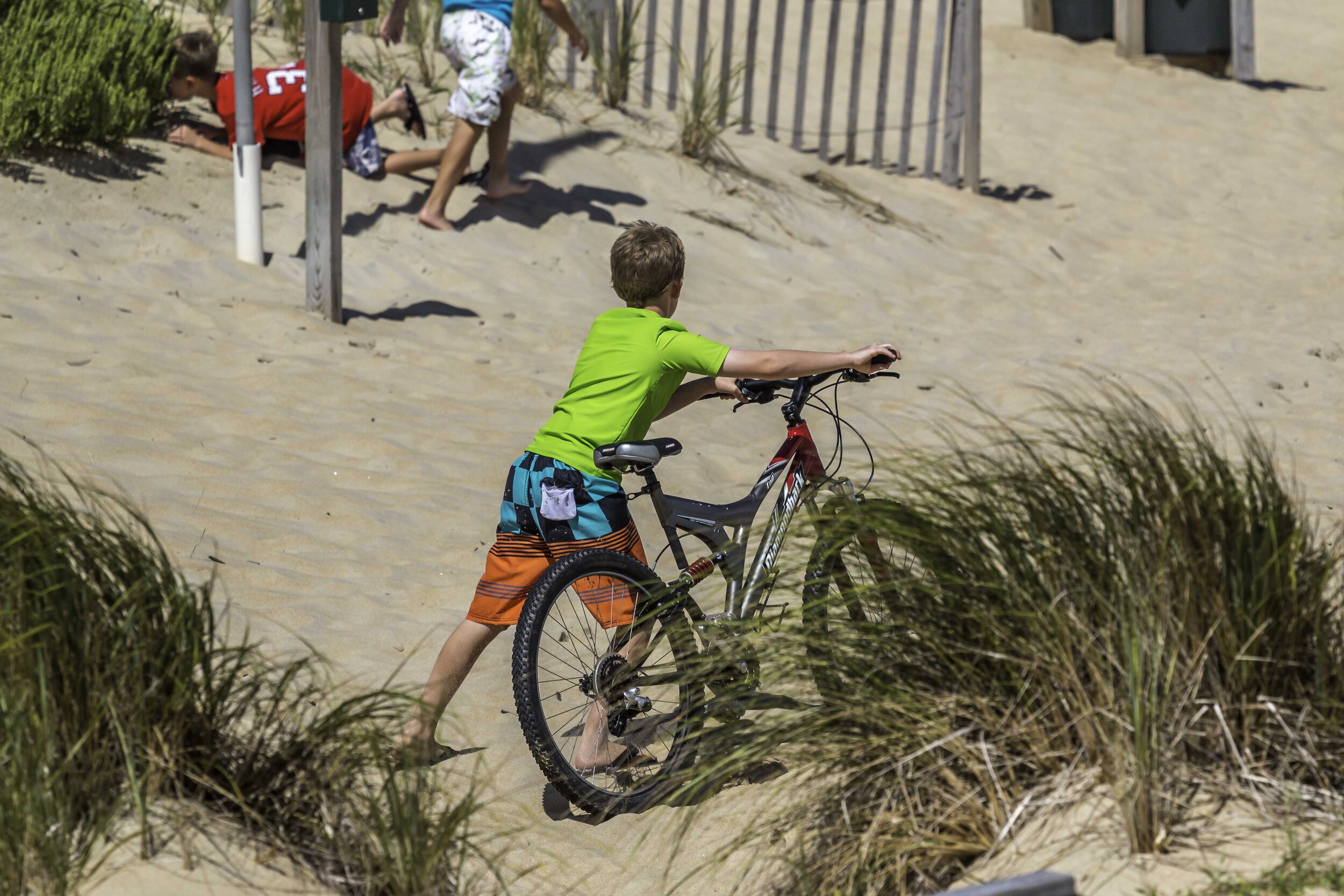 Kid with Bike on the Beach-1.jpg