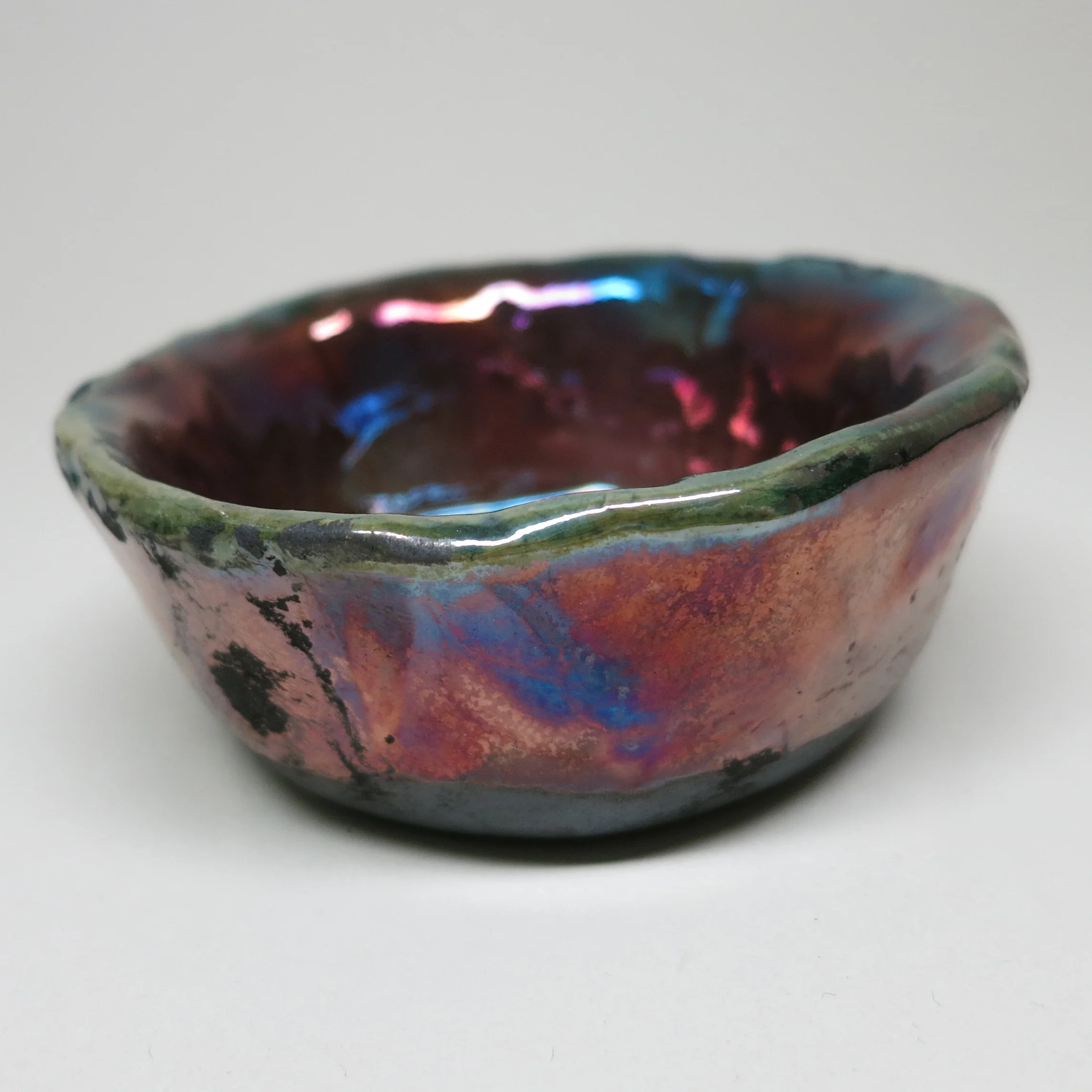Raku Pinch Pot