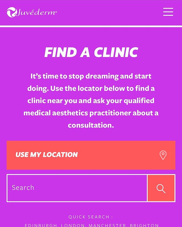 Ohh look who&rsquo;s now on @juvedermuk #findaclinic 🤗🤗🤗!
.
#medicalaesthetics by #registerednurse #saveface validated &amp; accredited. Stay safe &amp; only use #cosmeticmedicine specialists who are medical professionals.
.
Only calls/texts conce