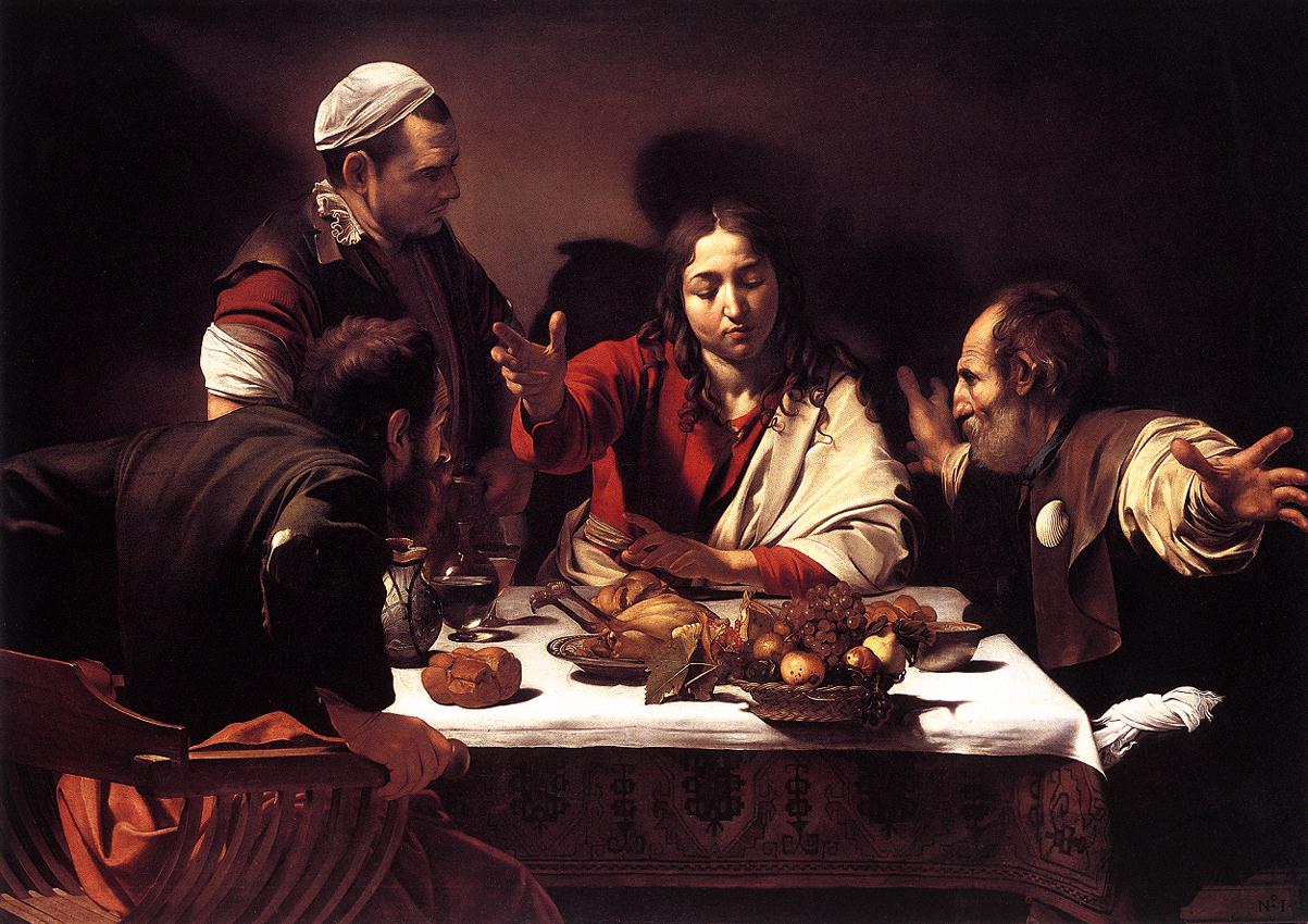 Supper at Emmaus, Caravaggio