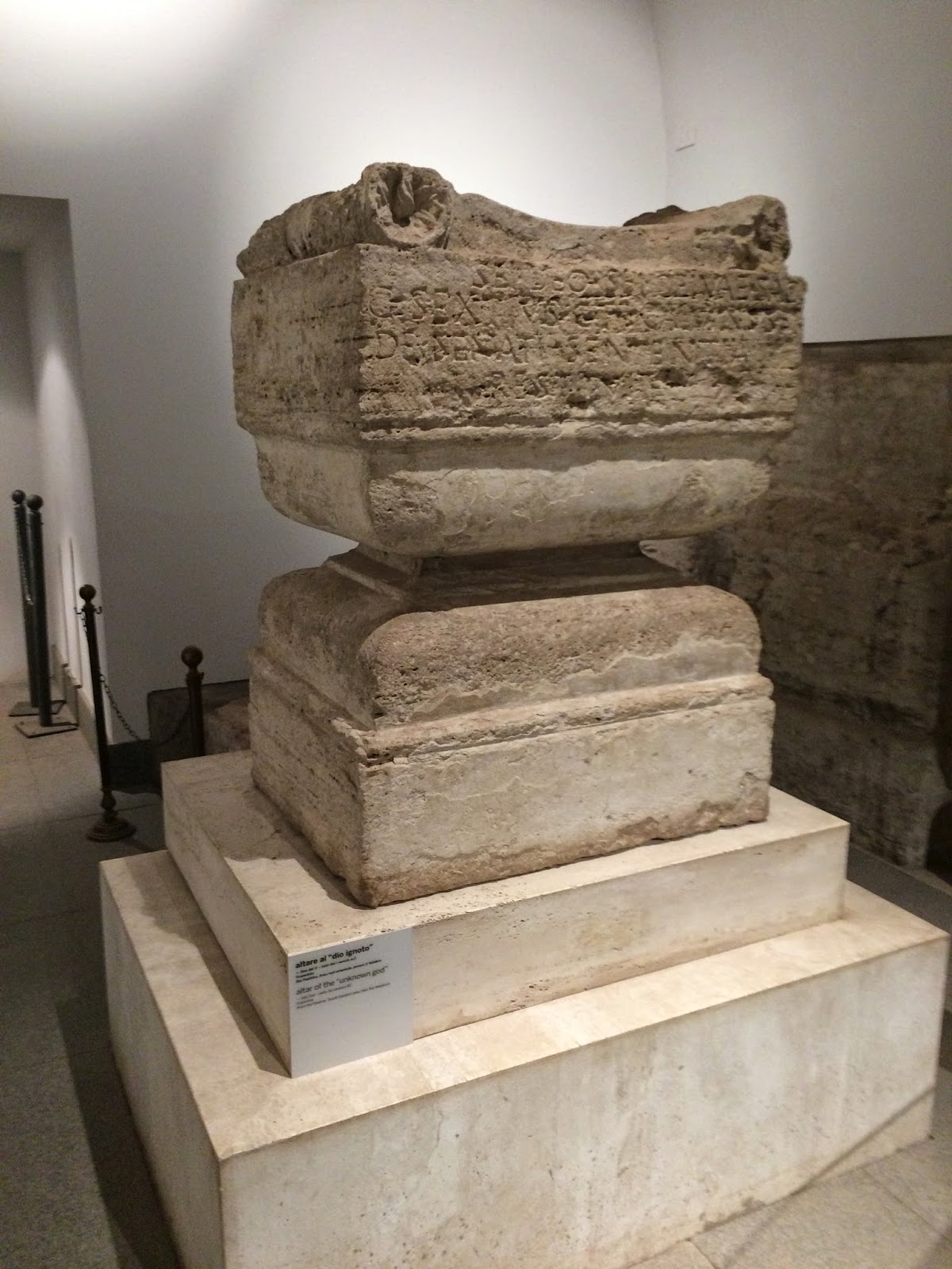 The Plinth - To to an Unknown God