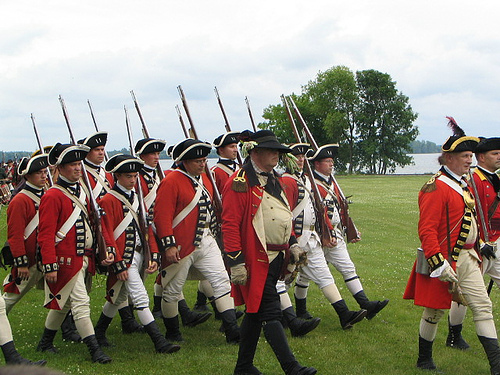 18th Century British Soldiers.