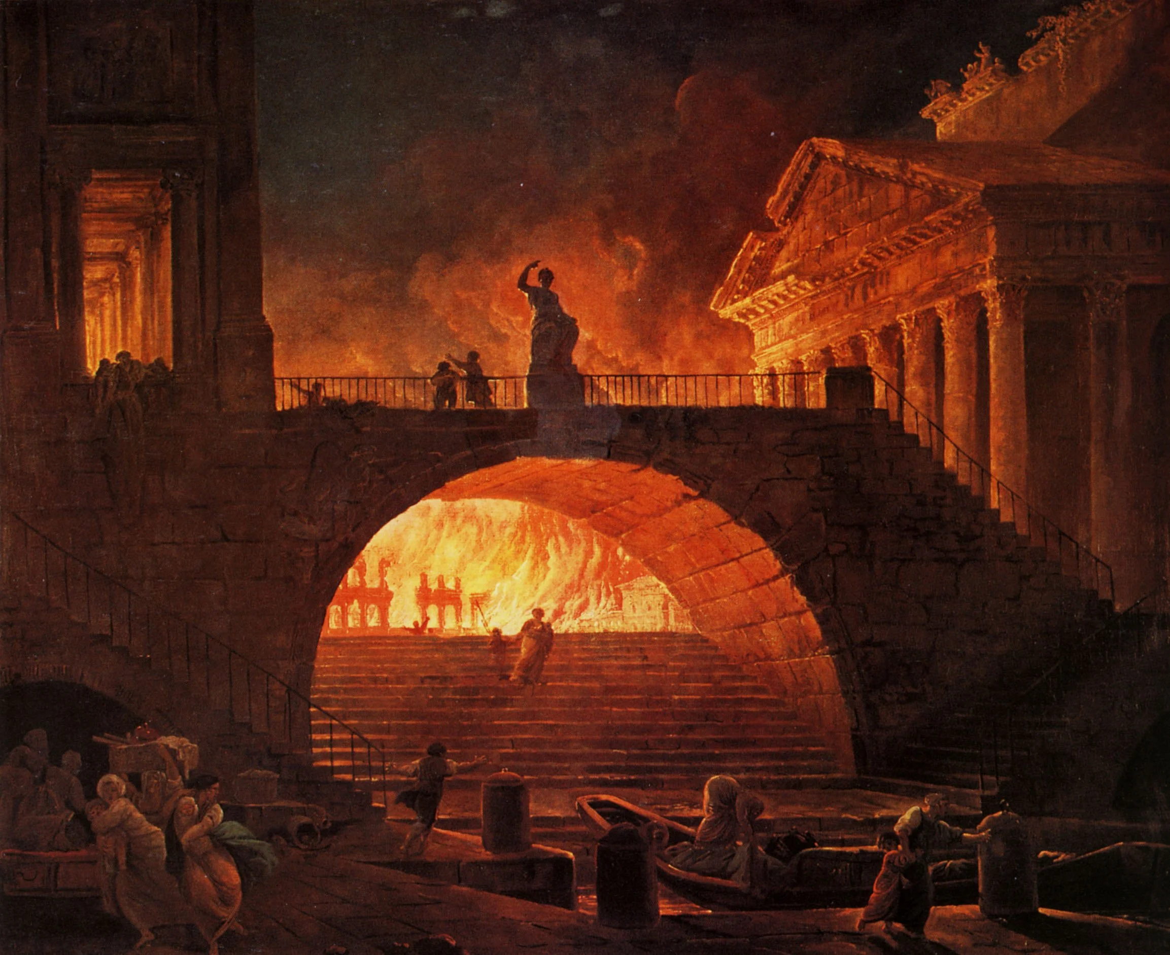 Fire of Rome. 