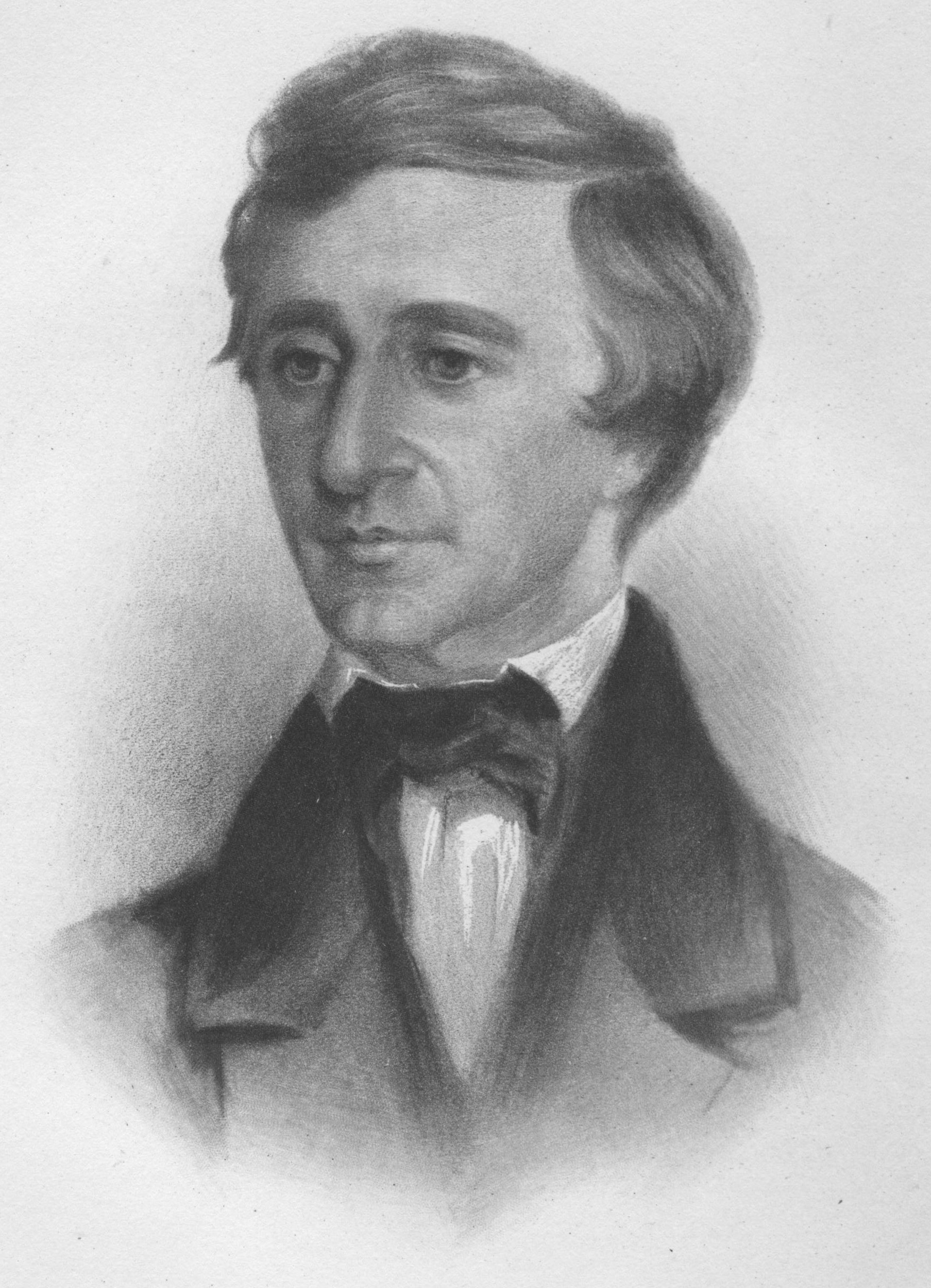 The young Henry David Thoreau