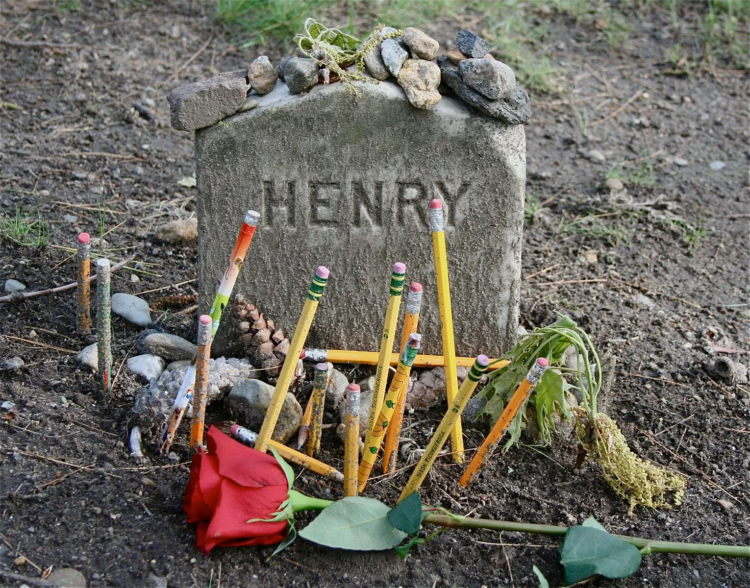 His grave in Sleepy Hollow cemetery
