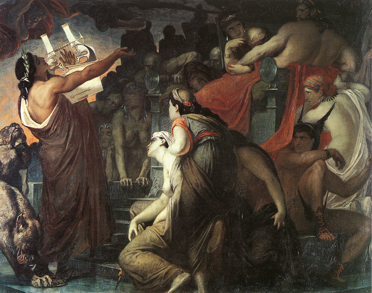 'Orpheus in the Underworld' by William Blake.