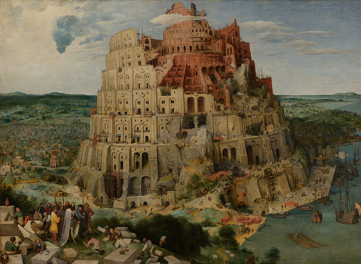 The Tower of Babel.