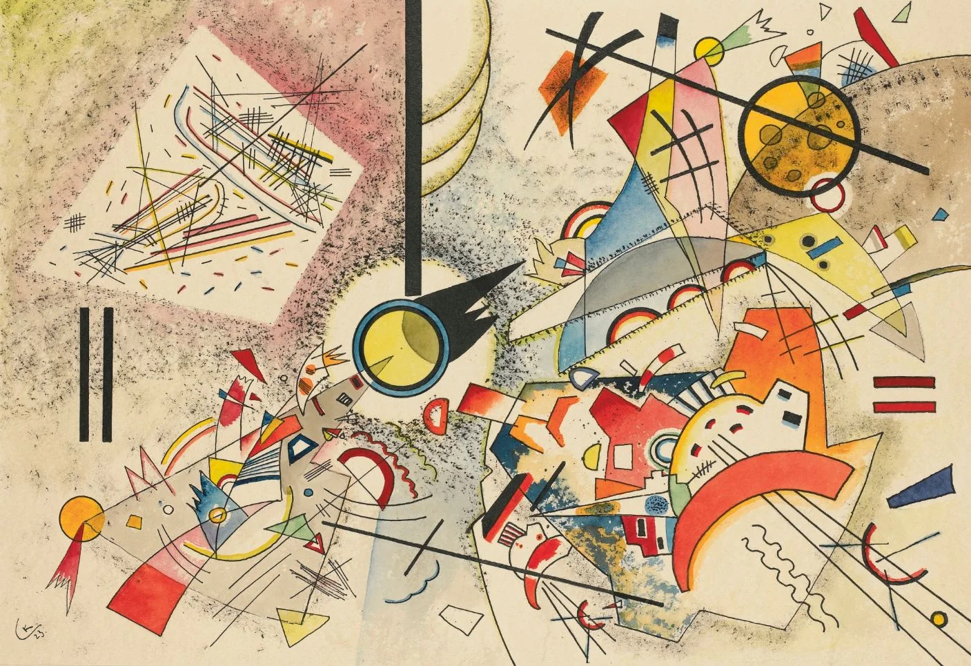 Untitled (1923) by Wassily Kandinsky