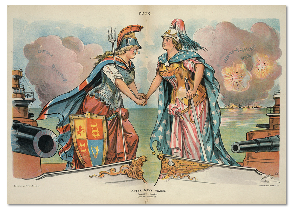 Britannia, Marianne, & Columbia — Lewis Connolly