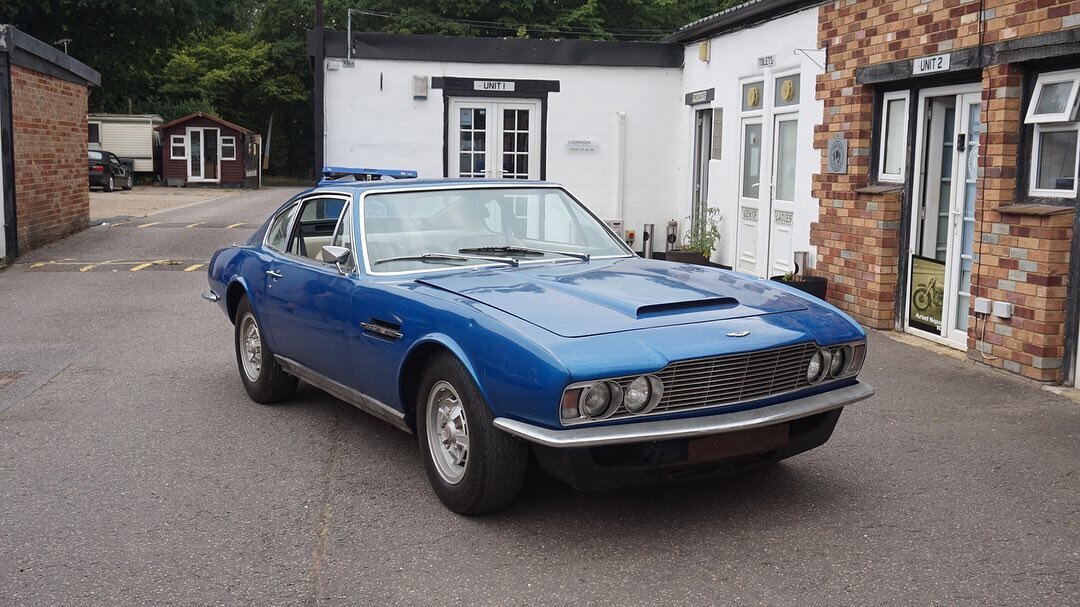 Two in the same year?⁣
⁣
Our latest arrival, a 1972 Aston Martin DBS V8, one of only 402 ever produced and fitted with desirable manual transmission. The strip down stage has already began and it&rsquo;ll be heading into the metalwork shop soon. We c