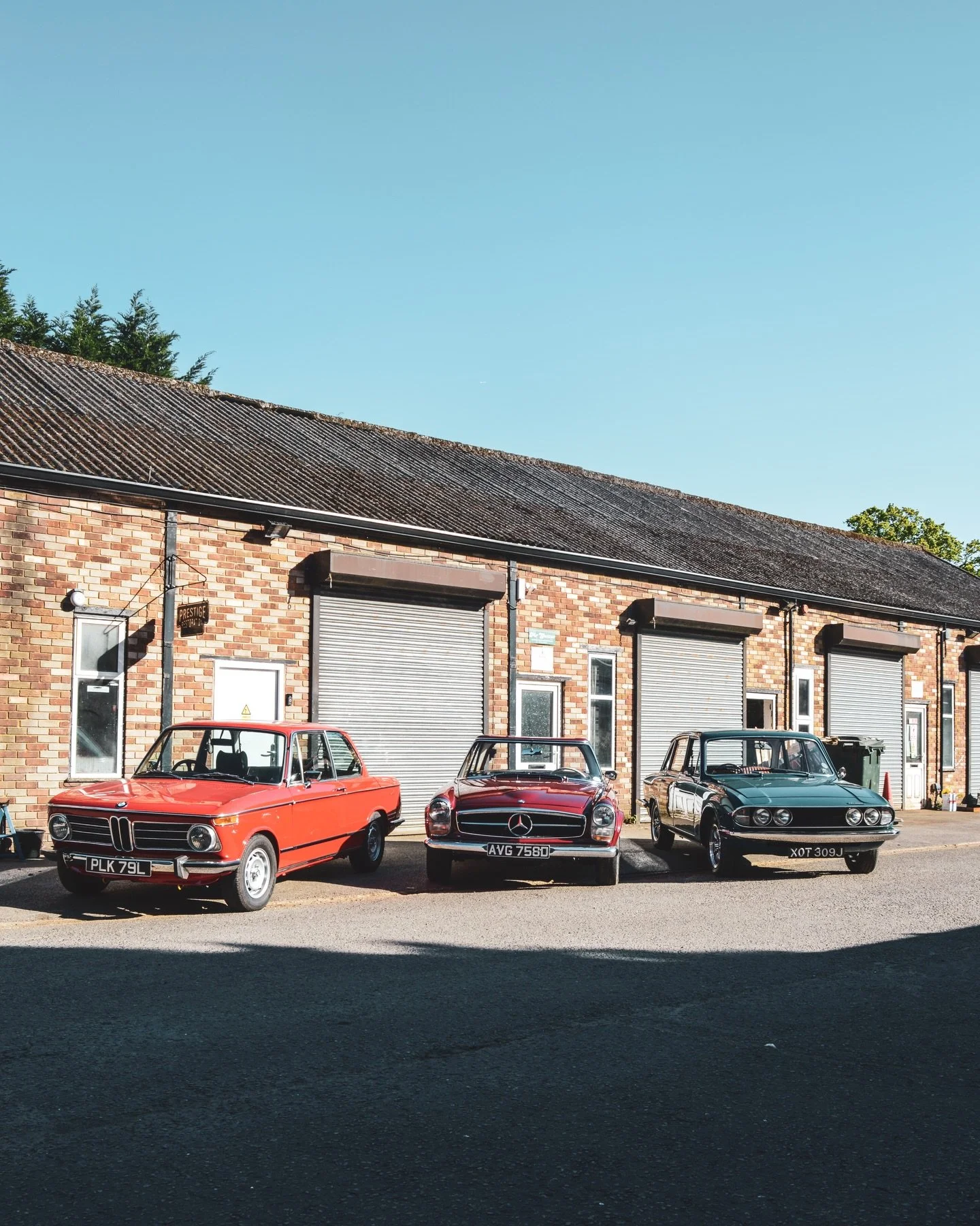 ☀️ SUMMER SERVICE ☀️

BMW 2002 tii, Pagoda, and Triumph 2000 &mdash; all serviced and tuned, ready for the spring/summer months.

The SL inspection uncovered some urgent brake work, thankfully spotted and rectified by our team.

If you have a classic