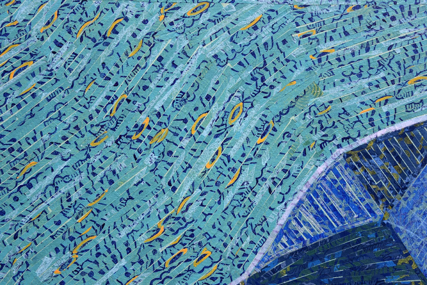 Blue Green Butterfly Wing