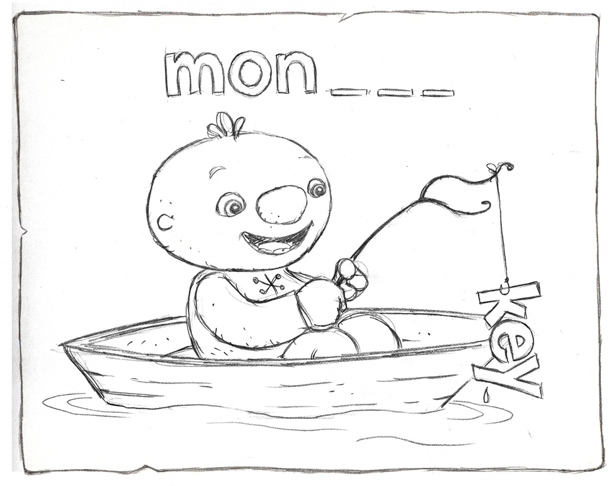 Concept sketch / Game proposal Agency: Smashing Ideas Client: Nick Jr. (2013)