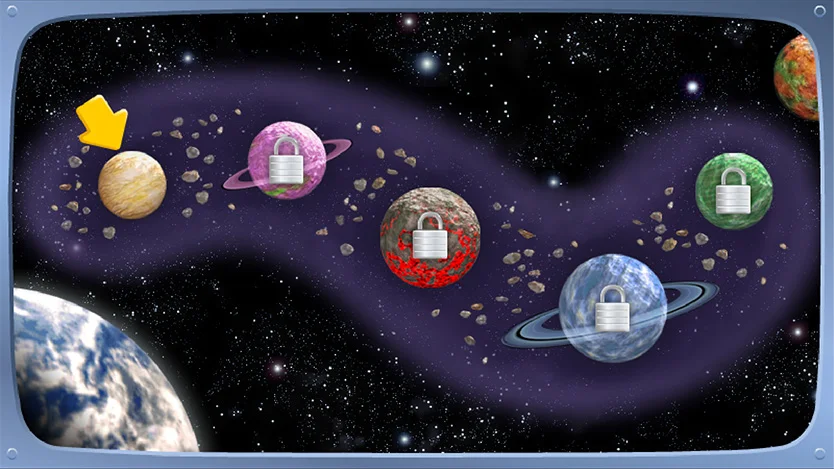 Screen design & 3D illustration / Backyardigans Space Adventure Agency: Smashing Ideas Client: Nick Jr. (2008)
