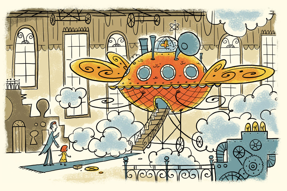 Illustration plate / The Story Of Belle & Wissell Client: Belle & Wissell (2008)