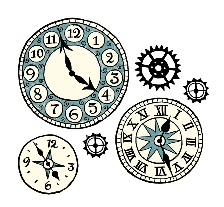 Illustrations for window display parts / The Story Of Belle & Wissell Client: Belle & Wissell (2008)