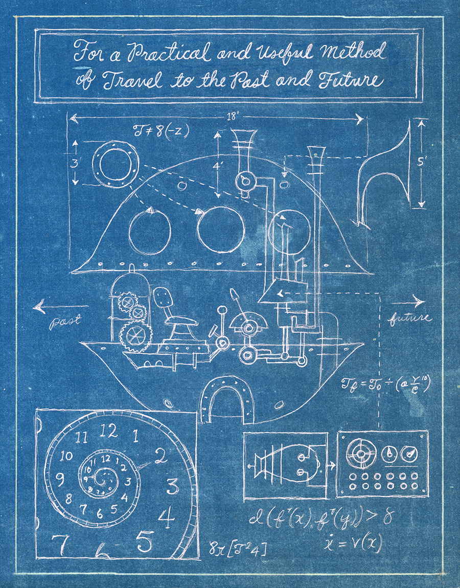 Time machine schematic / The Story Of Belle & Wissell Client: Belle & Wissell (2008)