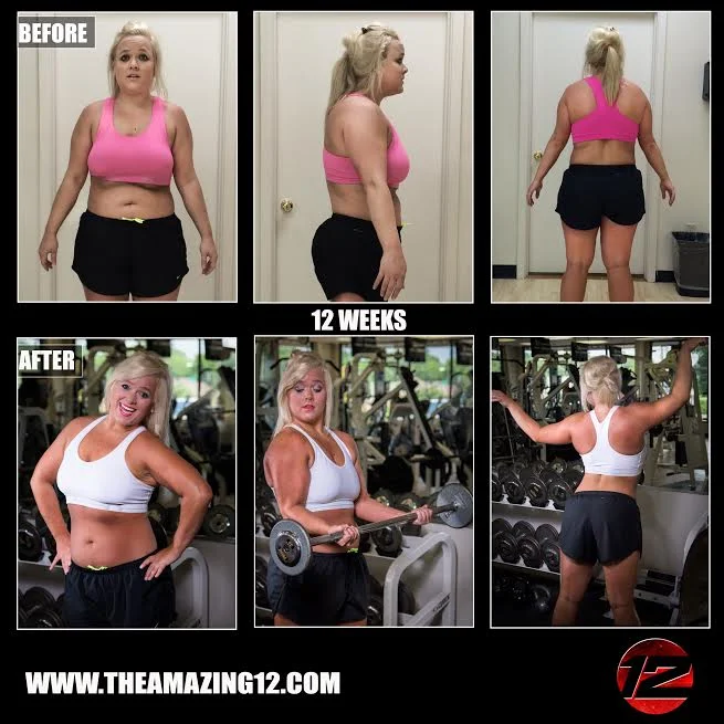 In high school, I thought of myself as “perfect”. I was 17 years old, 134.2 lbs (all the time), a size 4, platinum blonde, healthy from playing sports, and extremely outgoing. Then came college, I was still skinny in the early years, but four years had passed and I was no longer that “perfect” vision of myself anymore. I mean, of course, I still thought myself as cute because I love myself and who I am as a person, but I didn’t really “see” the person in the mirror. Or I saw her, but I did not acknowledge the fact that she had changed physically. You hear of the term “Freshman 15” which is when a new freshman gains 15 lbs the first year of college because they eat a lot and there’s always food everywhere. Well, I went above and beyond the 15 lbs and instead I gained 50+ lbs. Mostly from eating late at night after studying and being in class all day and that being my main meal of the day. Sandwiches, pasta, chicken tenders, pizza, burritos and anything else fattening was what I was eating because let’s face it, I was a college kid and those things were easy to come by. I feel like almost every day after binging late at night I would tell myself, “Okay Olivia, you’ve got to stop eating all this fattening food. You just HAVE to.” But then it would be night again and I would be so hungry that I just ate anything and everything. For years, I would do this and every day I would absolutely HATE myself after eating a meal because not only was it too much portion wise, it was bad food for my precious body. I wanted to work out and we had a really awesome two- story gym where I lived in Baton Rouge, but it was so intimidating because of all the cute, fit college kids working out there. So I never went. I continued down this toxic road when I moved to Natchez, MS. I mean it’s just easy to over indulge especially when you live by yourself and cooking for one is a tad bit challenging. There’s always extra. So you just pile it up on your plate. And then there you go feeling terrible after eating way too much again. And you’re STILL TELLING yourself, “Tomorrow will be different. It will be.” But it never was. I did workout at the gym in Natchez on and off, but I was doing simple machines such as the elliptical and silly little leg and ab machines that just really were not working my body the way it needed to be worked. Time passed and I became interested in acting. I’ve always loved acting and I am always entertaining my family especially during the Holiday season and anytime we are together. I became a part of the Natchez Little Theatre and it was then that I realized that my future involves acting. So, I applied to schools in New York and went and auditioned. While we were flying back my mother and father suggested I needed to lose some weight. So, we decided to look for a trainer. We inquired the Facebook world and thankfully found one. Amanda Hudson. It was then that I realized that there is no more time for excuses and for feeling bad for myself after eating a bad meal. Those days finally had to just STOP. I was not really sure what the Amazing 12 was going to entail, but I was excited to start a program to get myself back to the way it used to be. Or at least close to where it used to be. I started a few days after it began because I was in New York. I was terrified at first, but Amanda was so welcoming and you could really tell she knew what she was doing and how to help me. It’s funny because I remember on that first day she started me off on a really light weight for bench press and she didn’t realize I was quite a strong little lady. So we increased the weight. The first week was hard, but I started seeing results almost instantly. Everything is just so defined now and when I go out on the weekends I compare my legs to a guy’s legs and mine are so much stronger! Kind of like a rock! I also started eating very clean because that’s part of the program and my whole diet had changed drastically. People kept saying the weight was going to come off really quickly because of my age and they were right. I lost 10 lbs in the first seven days, which was really encouraging. I started to have days where I wouldn’t lose any, but that was going to happen. Then, it would drop again the next day. Now, it’s week 12 and I have officially lost 27 lbs. We have three more days of this wonderful and life- changing program so i’m sure I can lose those 3 more lbs and reach my goal. But, I don’t want to stop there. I want to keep going especially when I’m in New York. By being a part of the Amazing 12, I learned how weight lifting really works so much of your body. Like, it works everything. And if you really think about the body part you’re working on, instead of reading a magazine or watching tv while doing the elliptical, that it really does make a difference. You can actually feel it working. I also really liked how we always had a routine. Although it was the same stuff every week, it wasn’t really the same because we were increasing our weight/ reps/ sets weekly. If i’m going to be an actress I’m going to be seen by a lot of people so I want to look my best, but most importantly be my best self. Because I participated in the Amazing 12, I don’t want to quit just because the program is over. My whole life has changed. I don’t have the urge to eat bread, pizza, or chicken tenders. I’m not going to go back to that person especially after all the hard work i’ve done to get here. That’s just a waste especially for Amanda who spent her time working with us and hearing us complain and whine even though it was all worth it. The Amazing 12 has been one of the greatest things that has ever happened to me and I am so beyond thankful for Amanda Hudson who helped me and pushed me and taught me to never give up. She’s part of the reason why I never missed a day because she was always there to help us, to better us and to change us to a healthier,stronger version of ourselves. All in all, this program has changed me for the better and i’m back to my confident self again. Thank you so much for allowing me to be a part of this wonderful Amazing 12. I truly do feel “Amazing”! -Olivia Bridewell