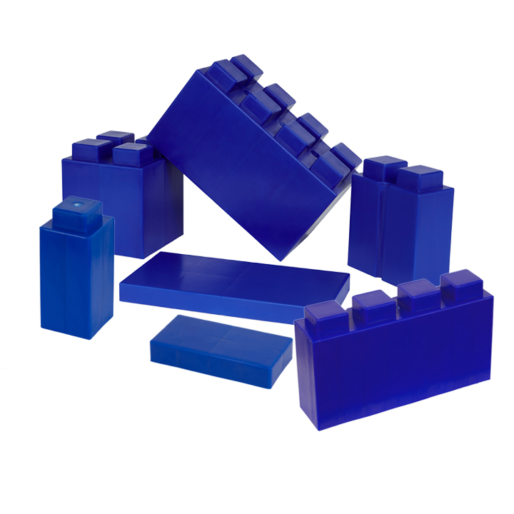 blue building blocks