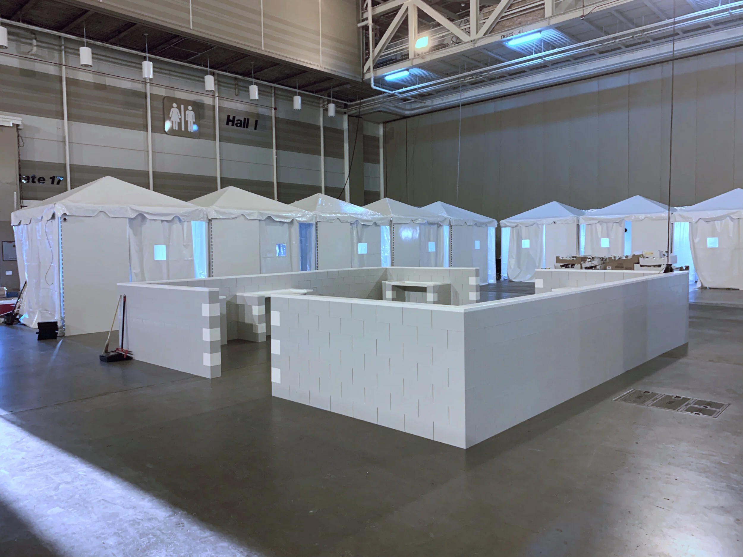 EverBlock Builds Hospital For 2,000+ Beds For COVID19 Treatment And