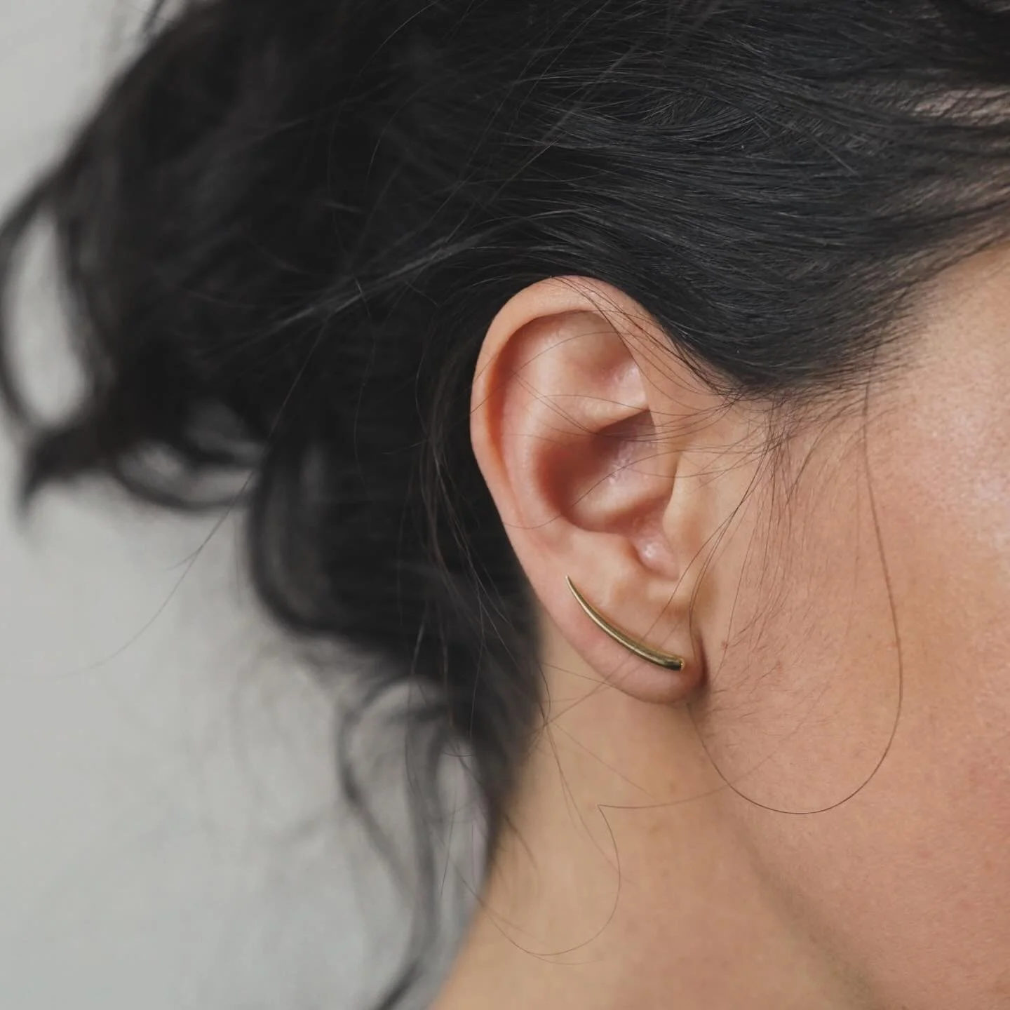 Simple stacks &bull; Solid 14k &bull; Handmade by us.