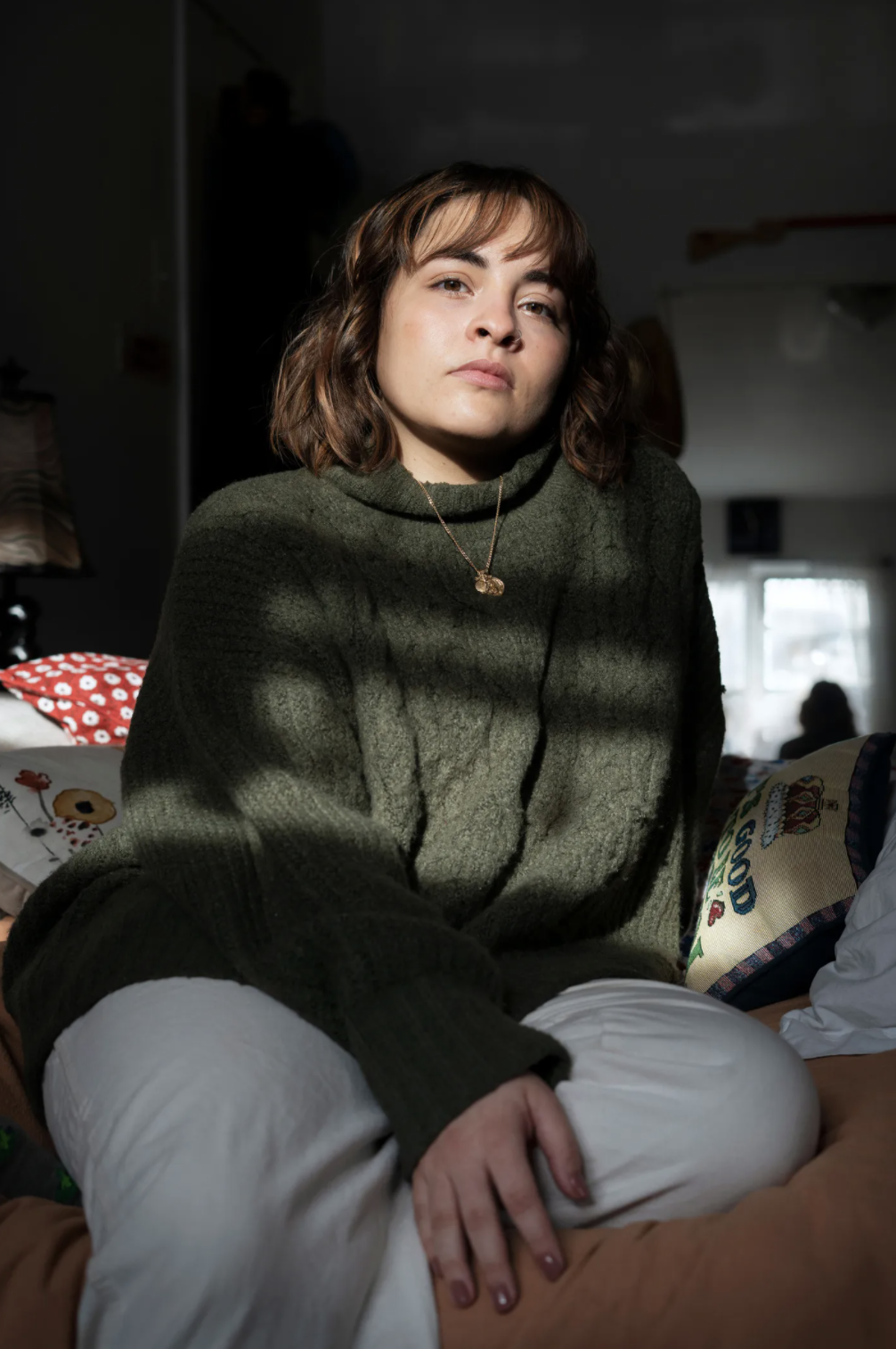 Genesis Baez photographed Elisabeth for New York Magazine’s cover story about women losing their jobs during 2020 in January 2021.