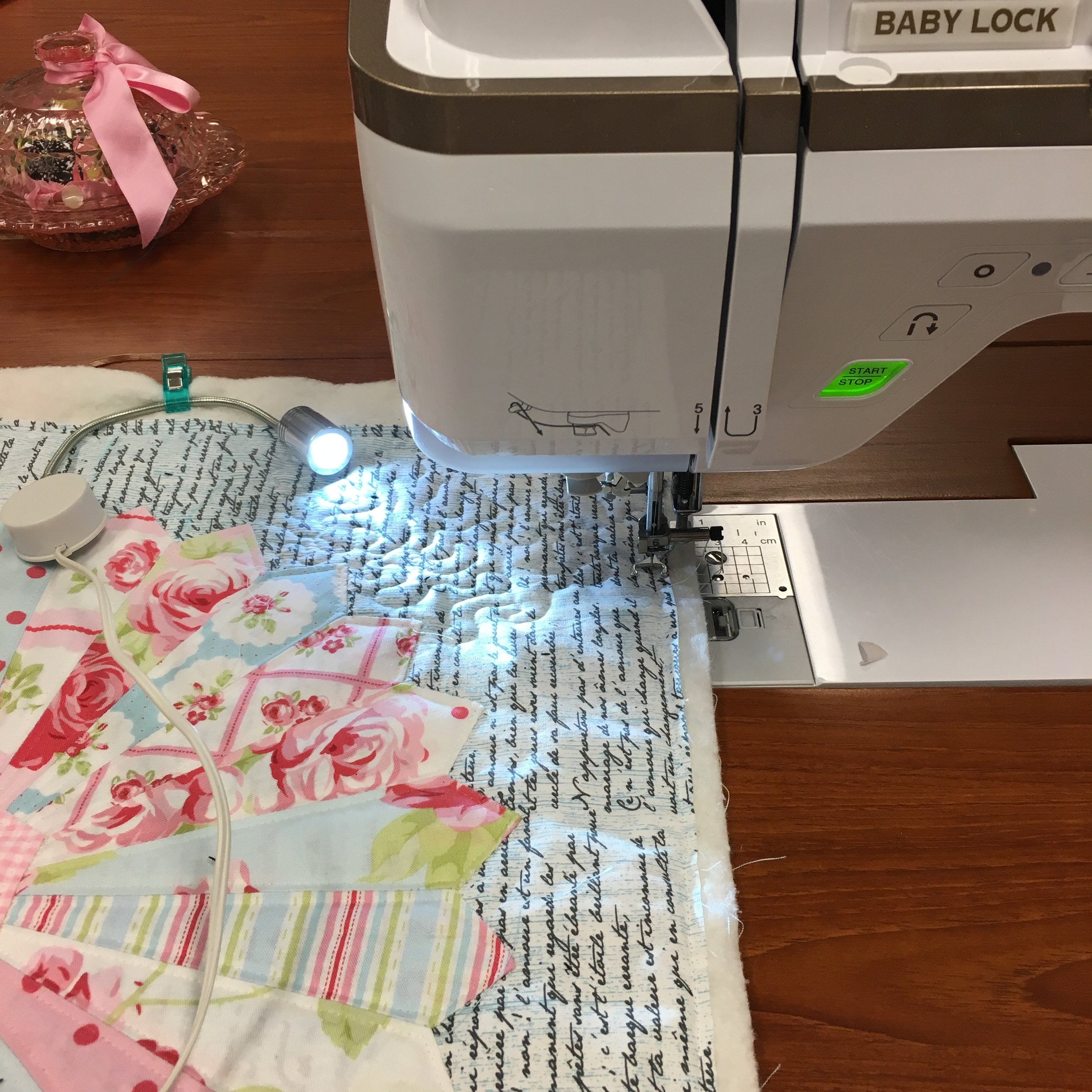 Quilting with Clear Monopoly Thread — Maxie Makes