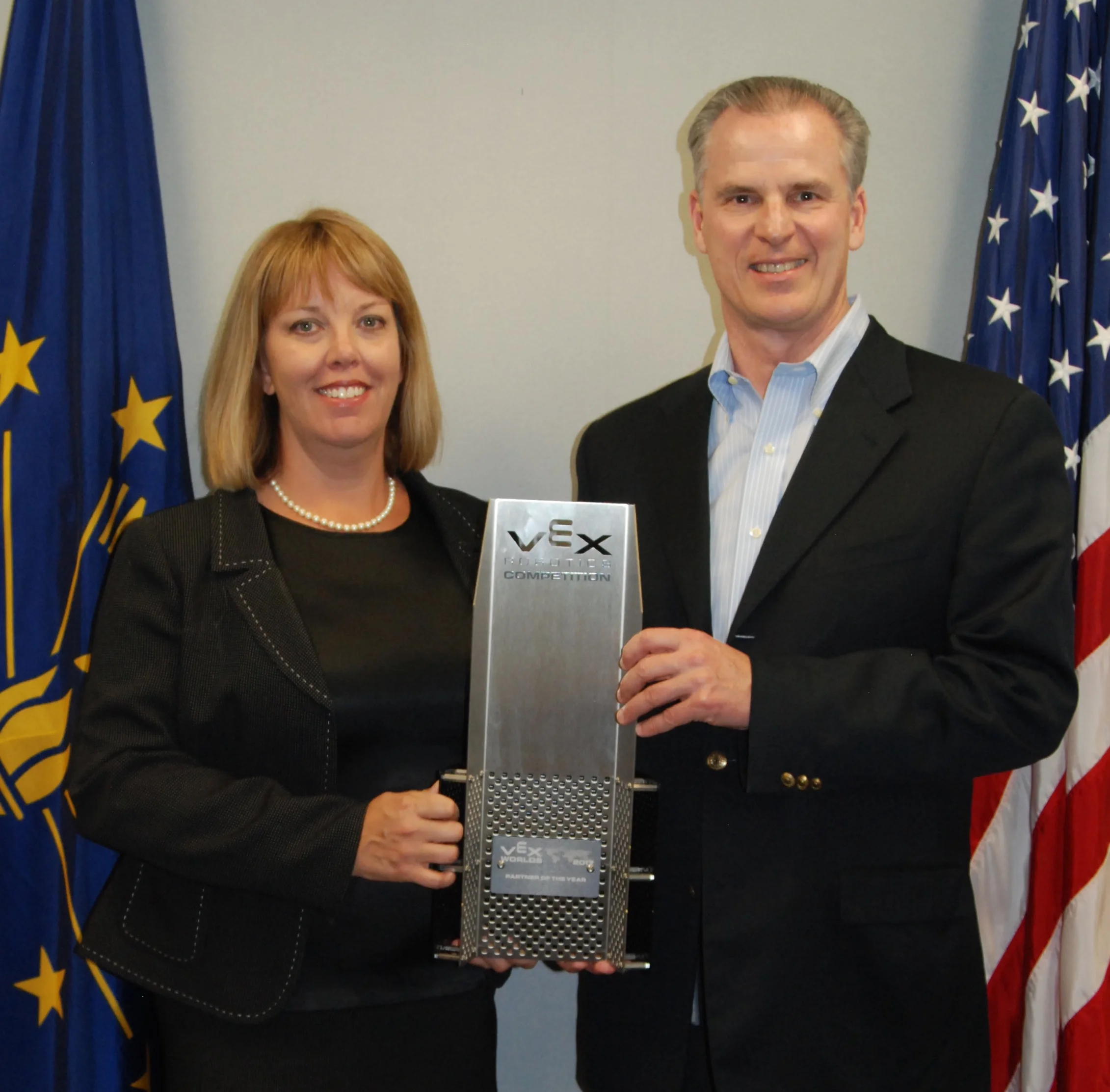 TPF4Y Executive Director Laura Dodds and DWD Commissioner Steve Braun