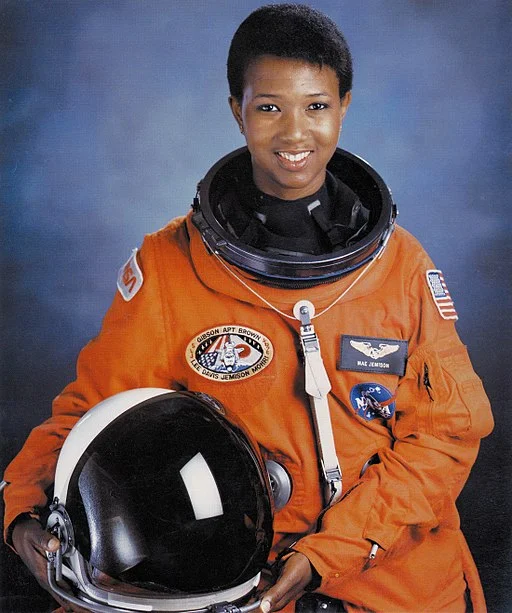 The 1st African American woman in space, Mae Jemison attended med school, became a physician & served in the Peace Corps before becoming a NASA astronaut. She also holds 9 honorary doctorates in science, engineering, and the humanities.