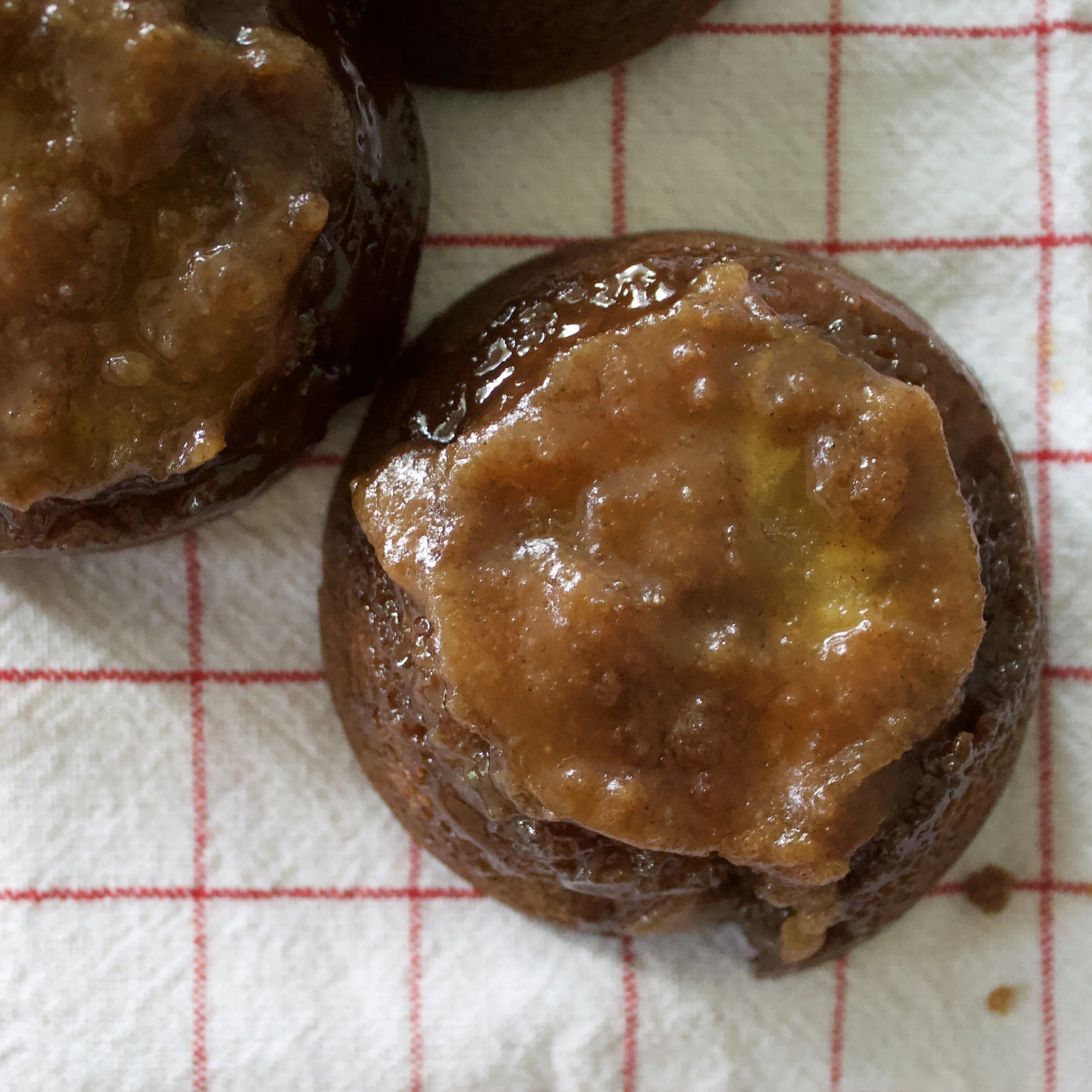 Caramel Apple Upside Down Cakes