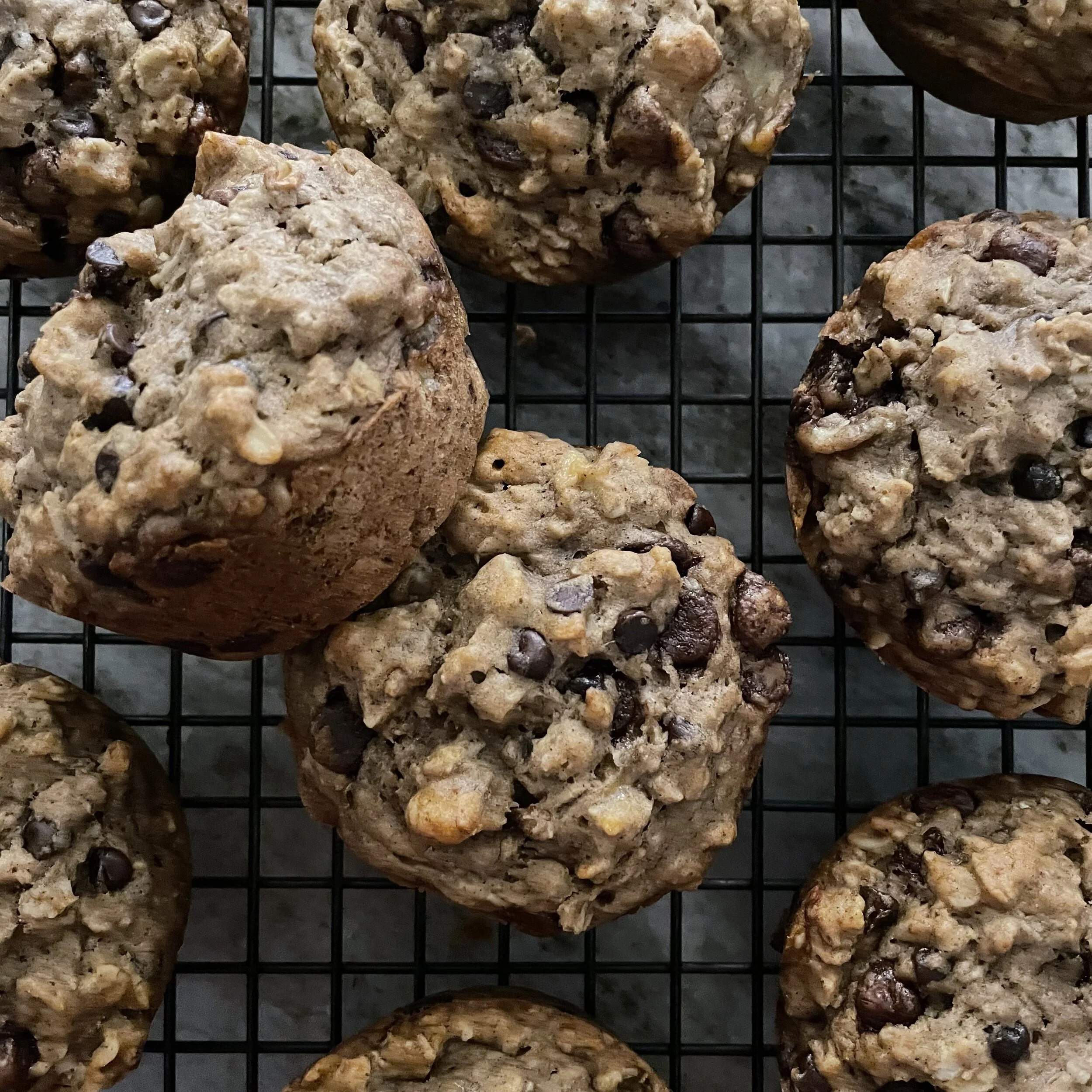 Vegan Banana Nut Muffins