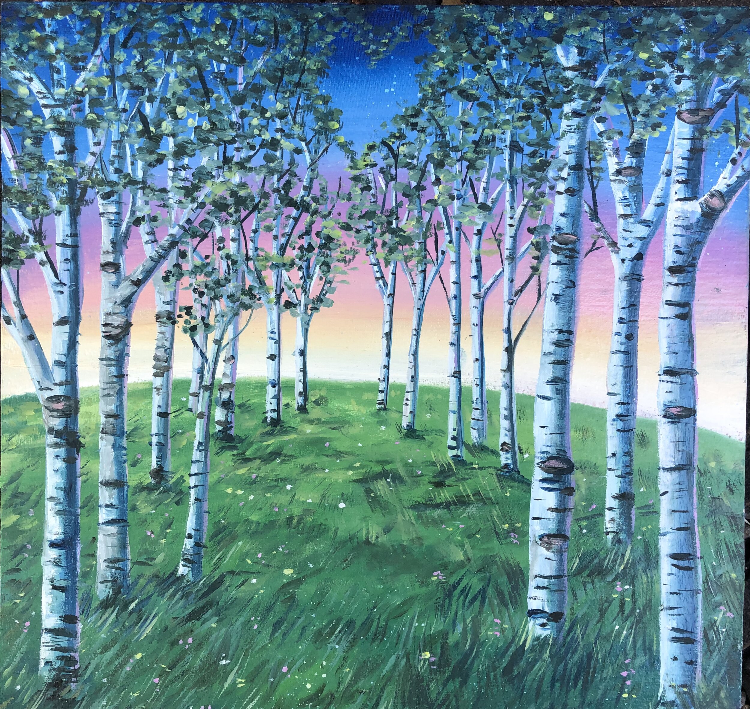 Birch Heart II