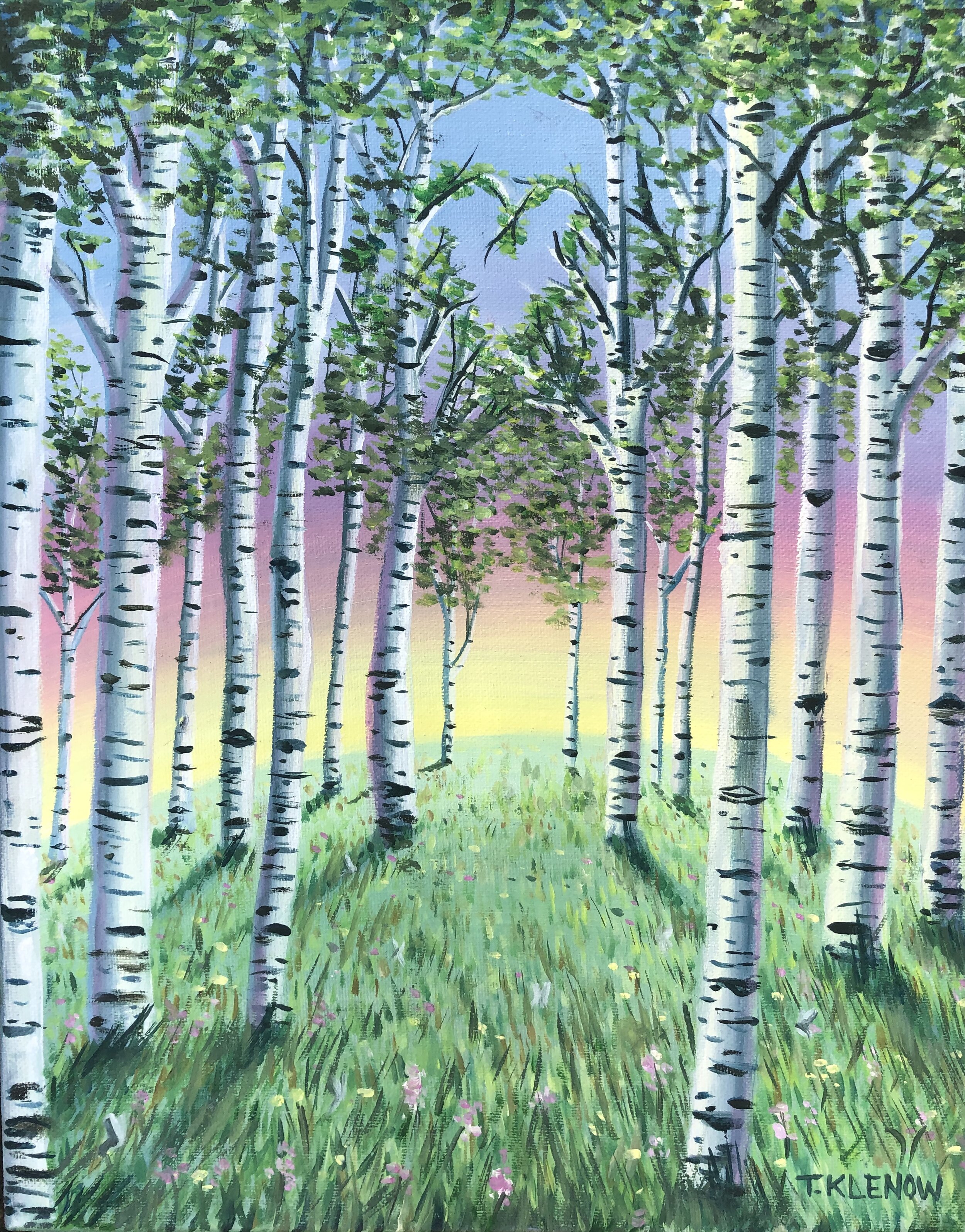 Birch Heart III