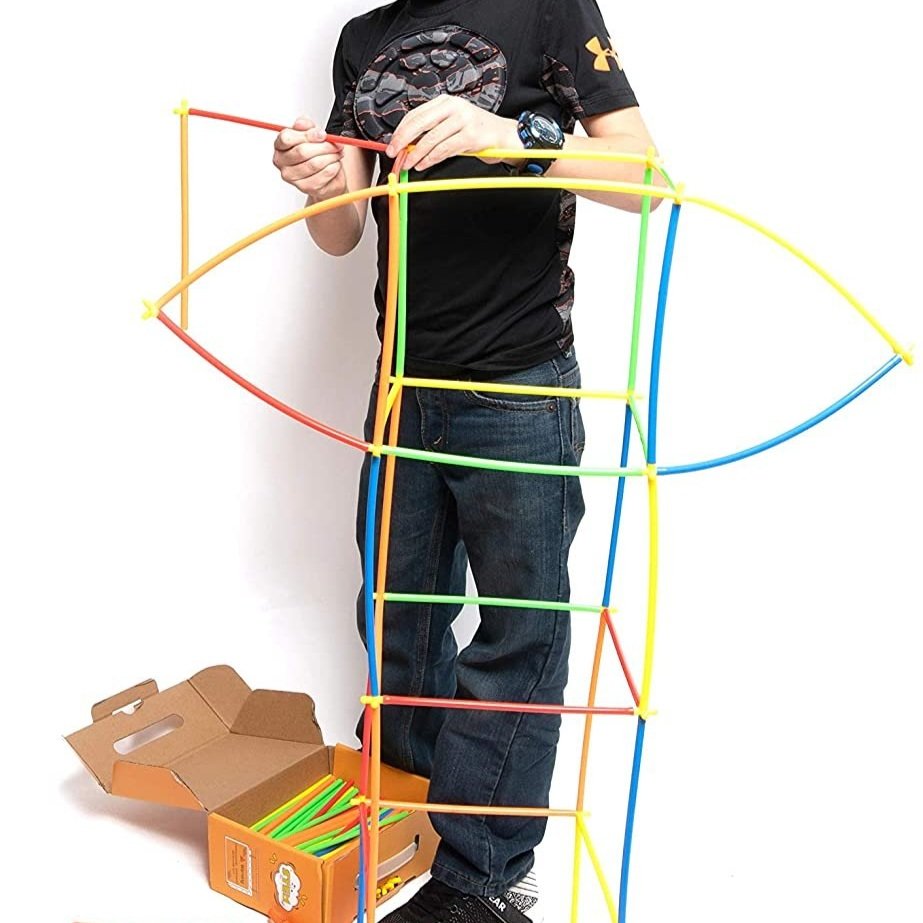 Rainbow Toyfrog Straw Constructor | $17