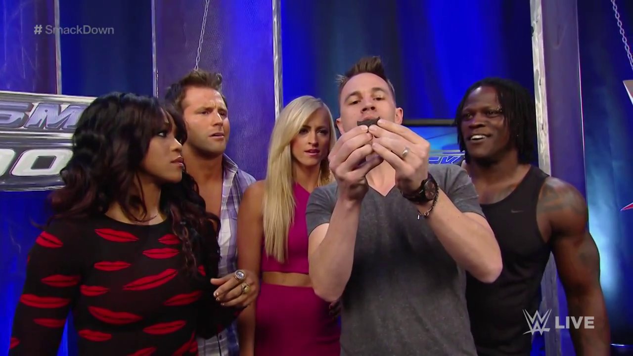 Justin on WWE Smackdown!