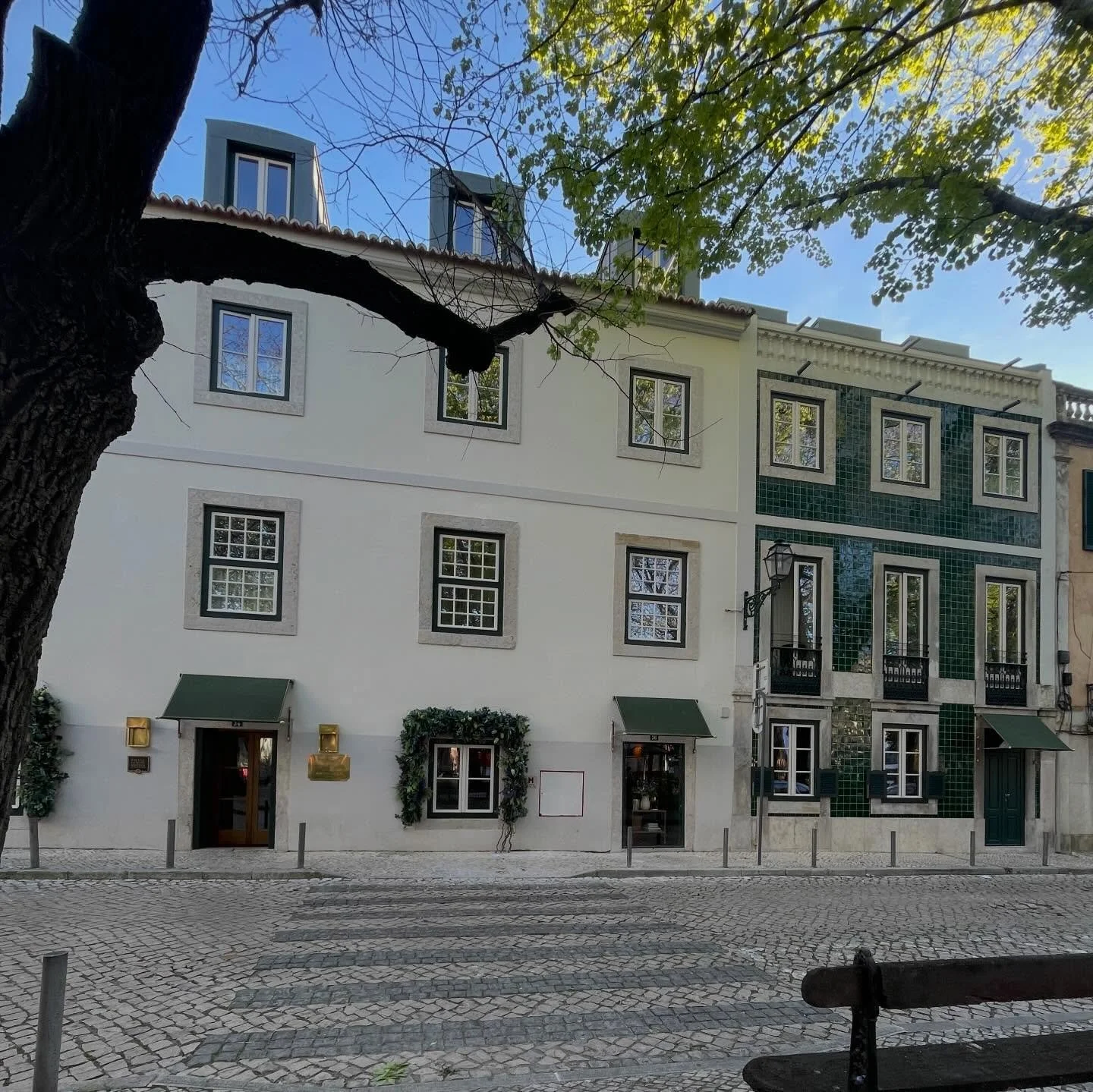 Starting the week a little differently this Monday, where staying at @hoteldasamoreiras here in Lisbon will be my home and office for the first few days of my trip.

I will be sure to share what will no doubt be many visual delights along the way.