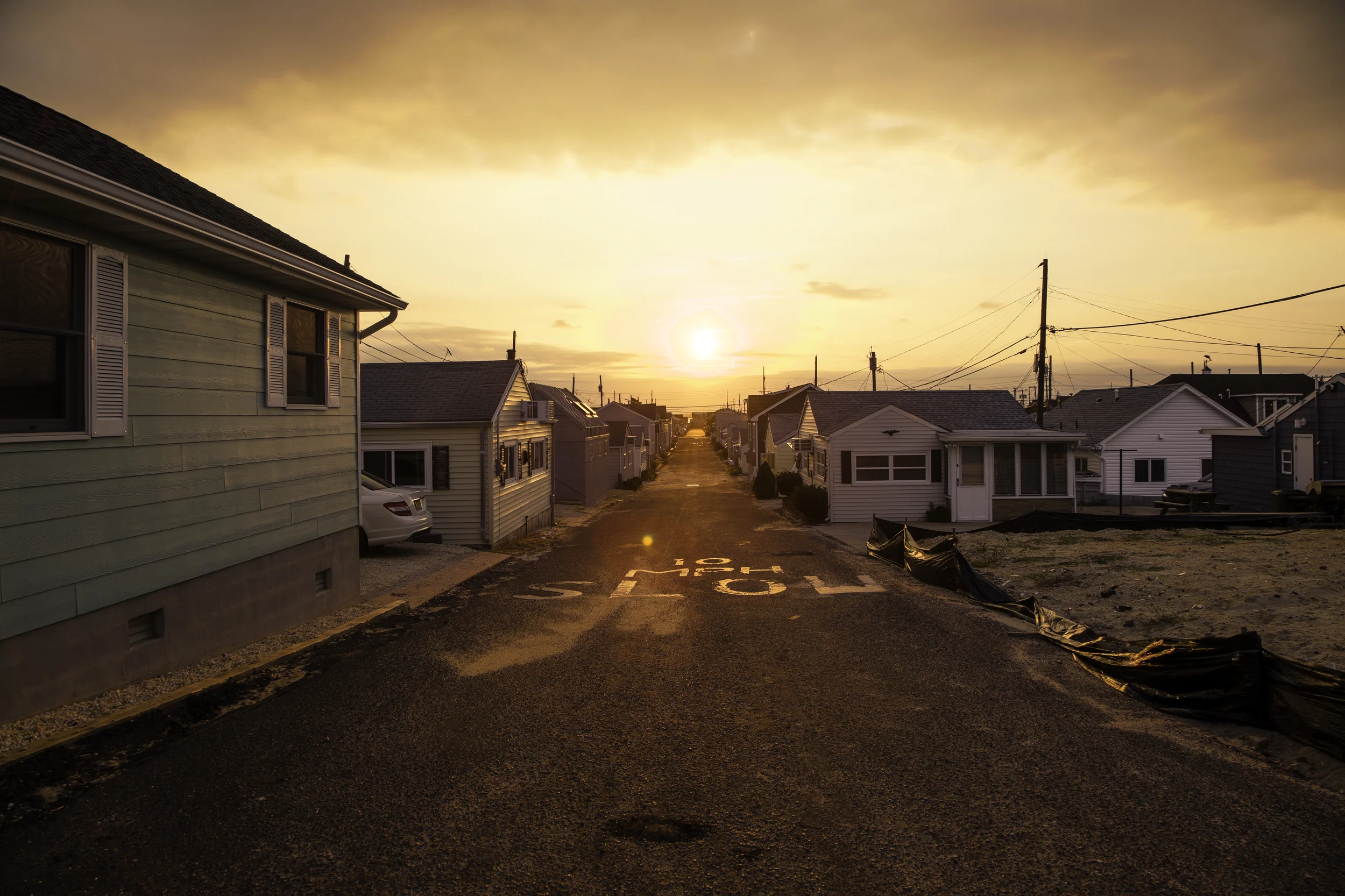 Summer Sunset at the Jersey Shore