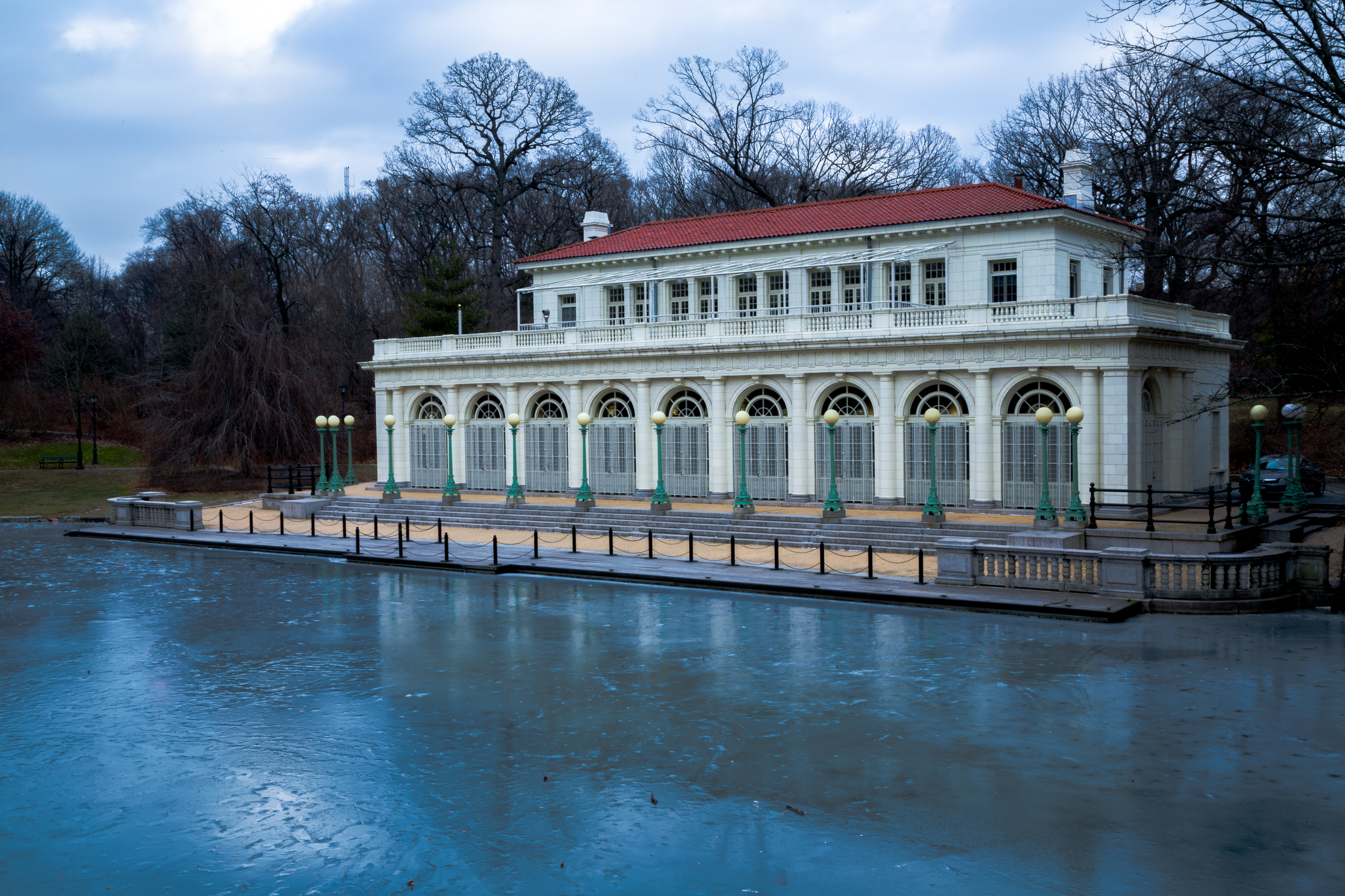 Prospect Park Boat House - Winter