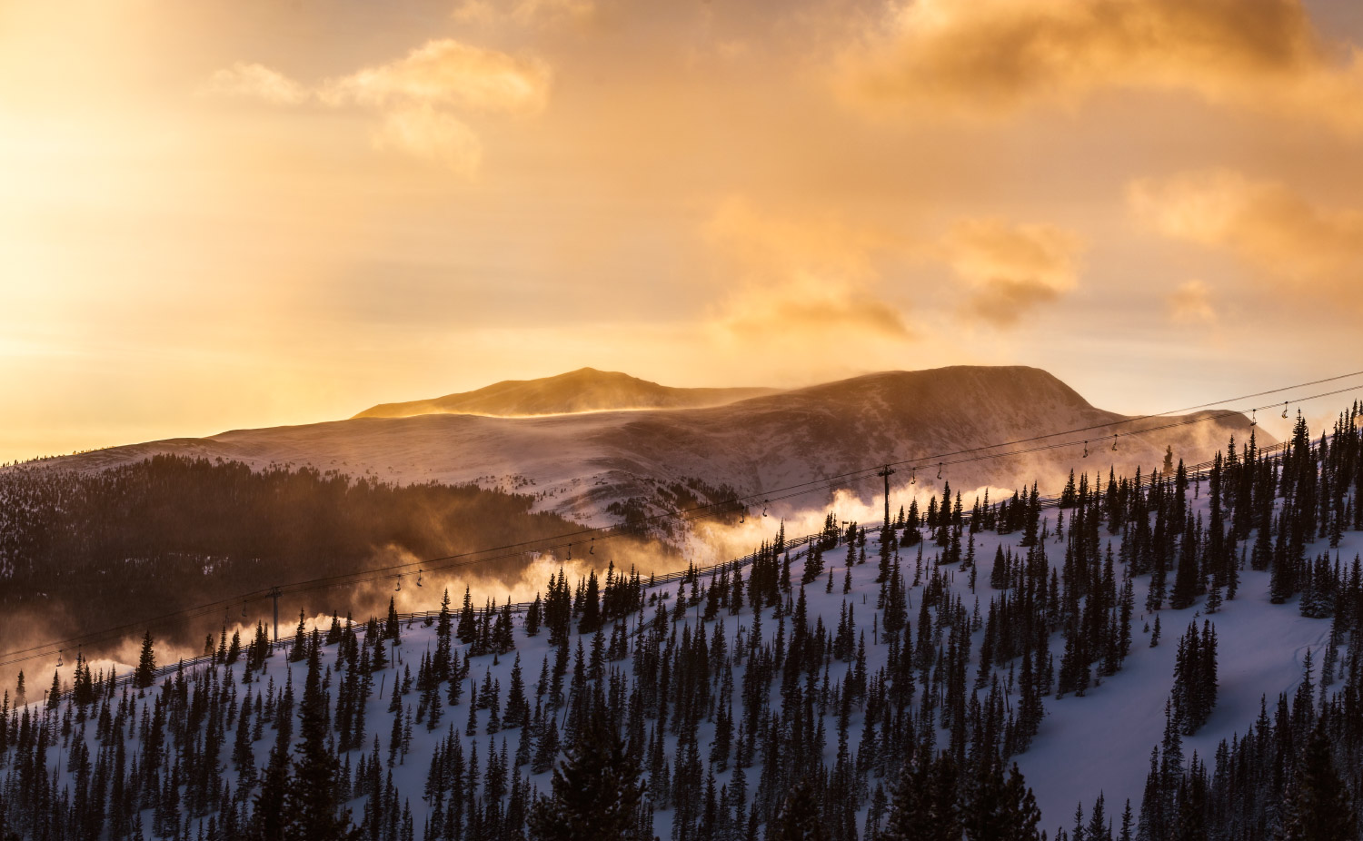 Peak 10, Breckenridge, Colorado; 2018.