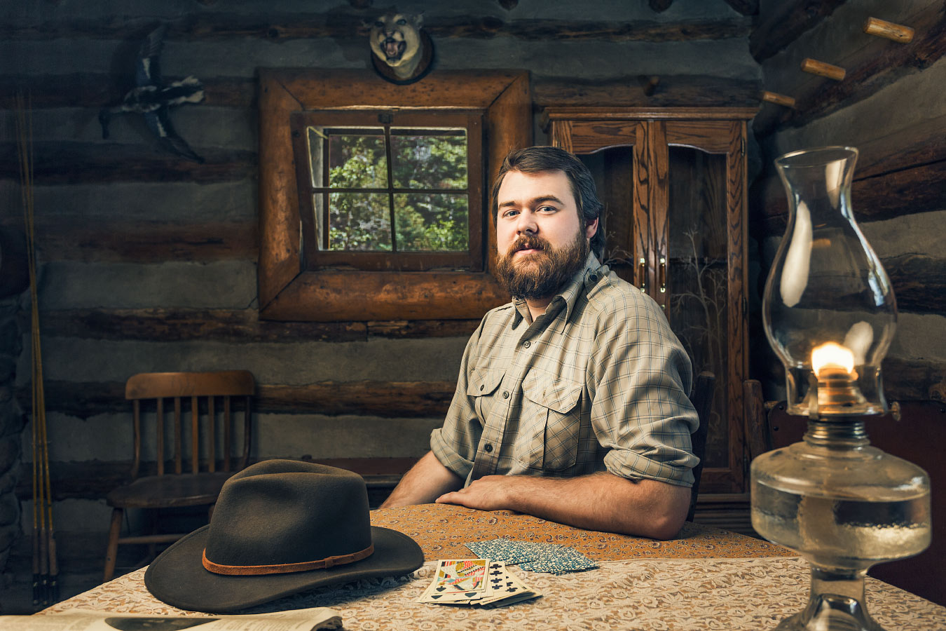 Will McKinney, Homesteader, The Hunting Lodge, Philmont Scout Ranch Cimarron New Mexico