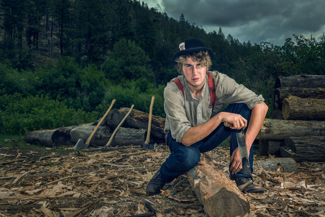 Zachary Garmoe Logger Pueblano Philmont Scout Ranch Cimarron New Mexico